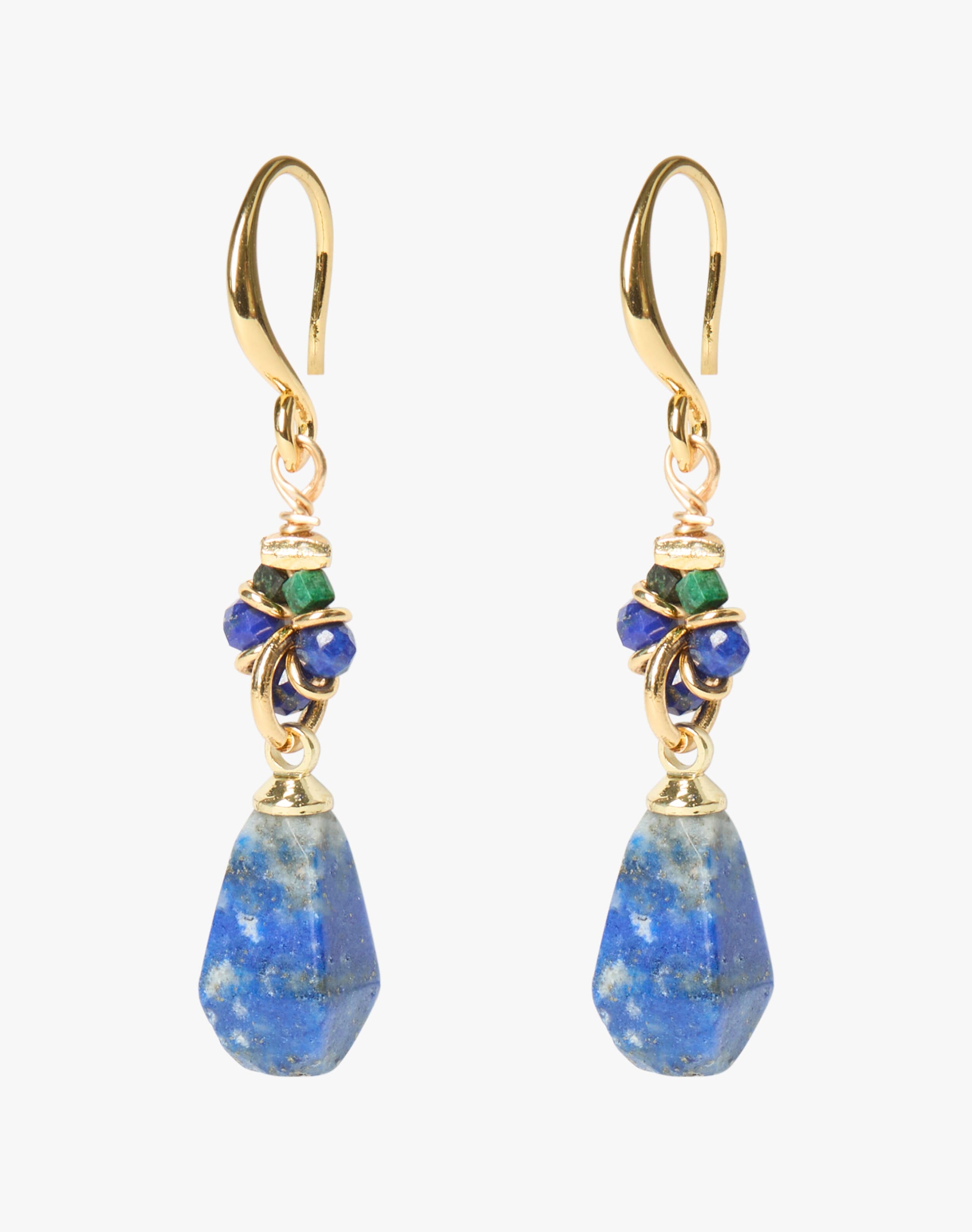 Beads & Pendant Earrings