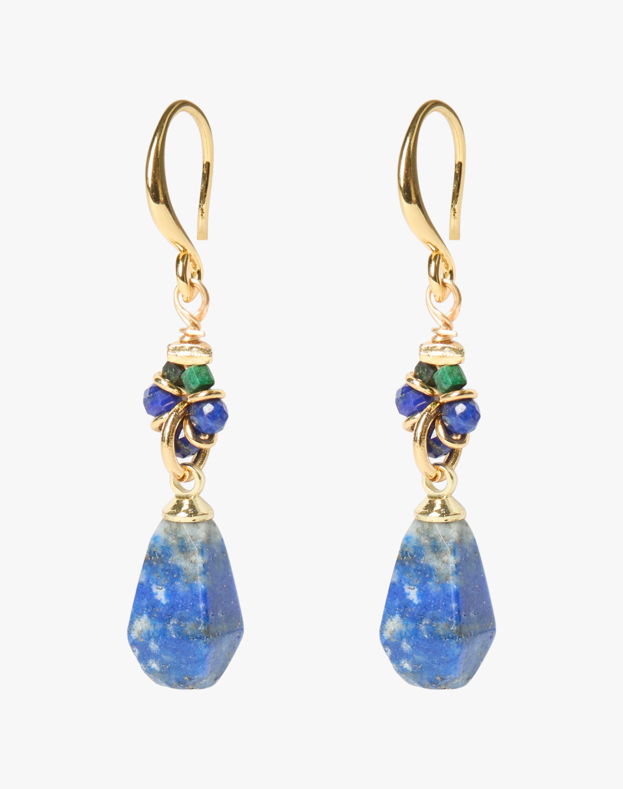 Beads & Pendant Earrings