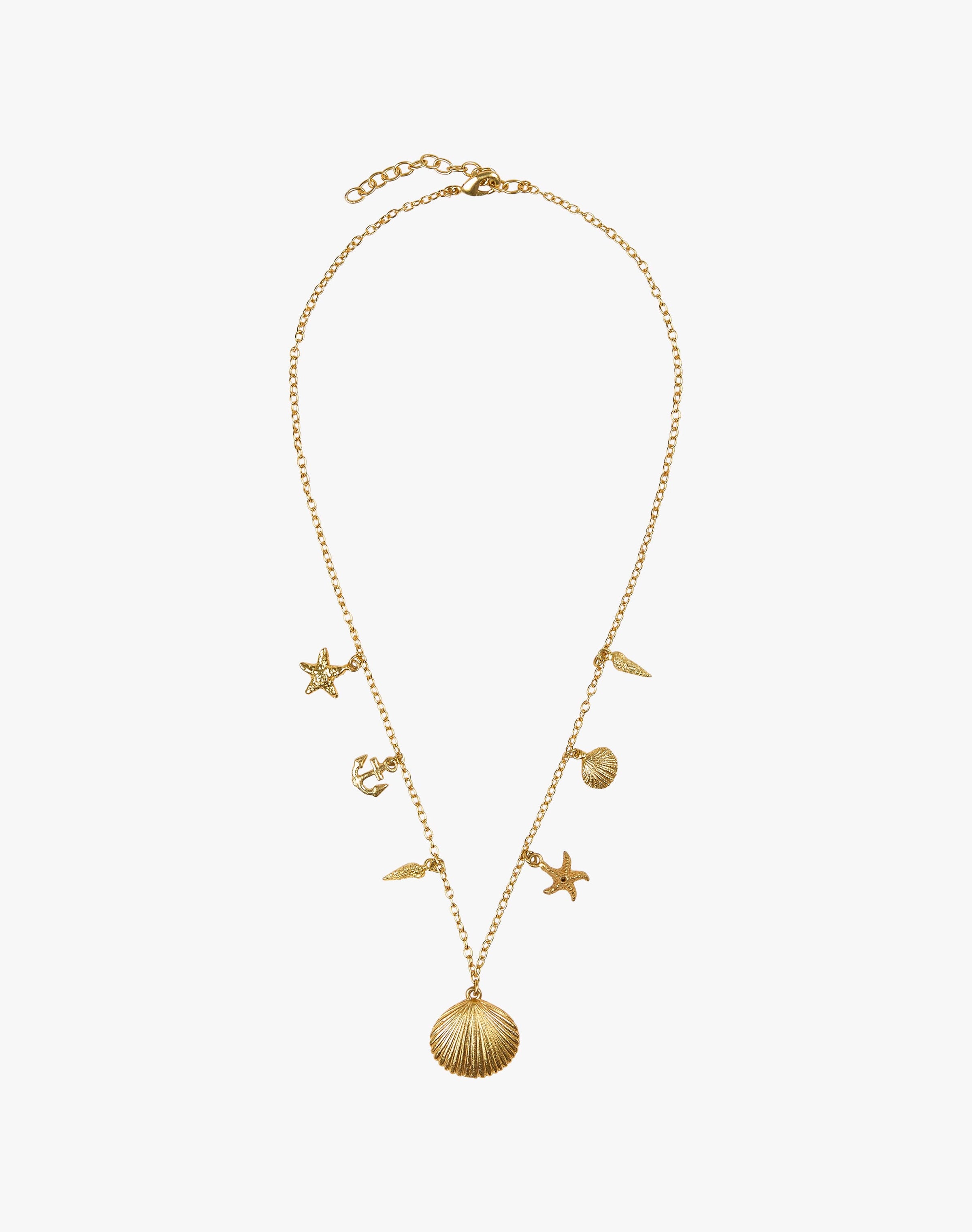 Seashell Charms Necklace