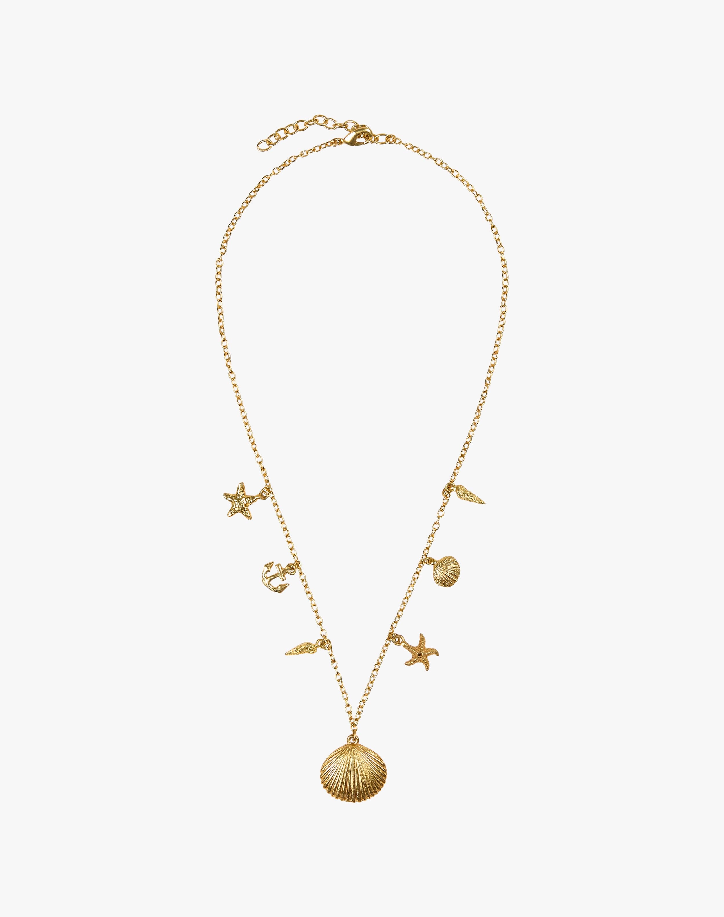 Seashell Charms Necklace