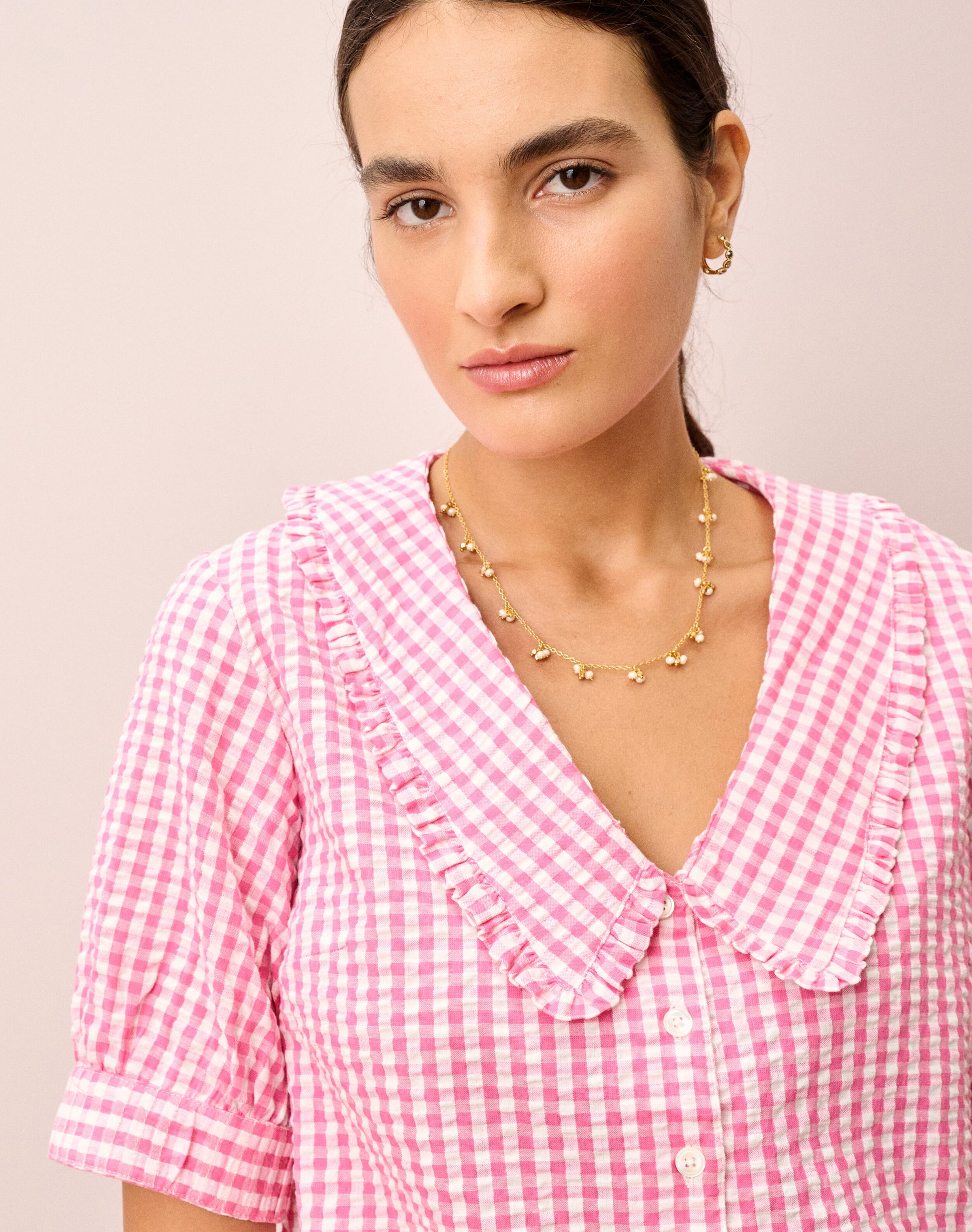 Cluster Beaded Necklace