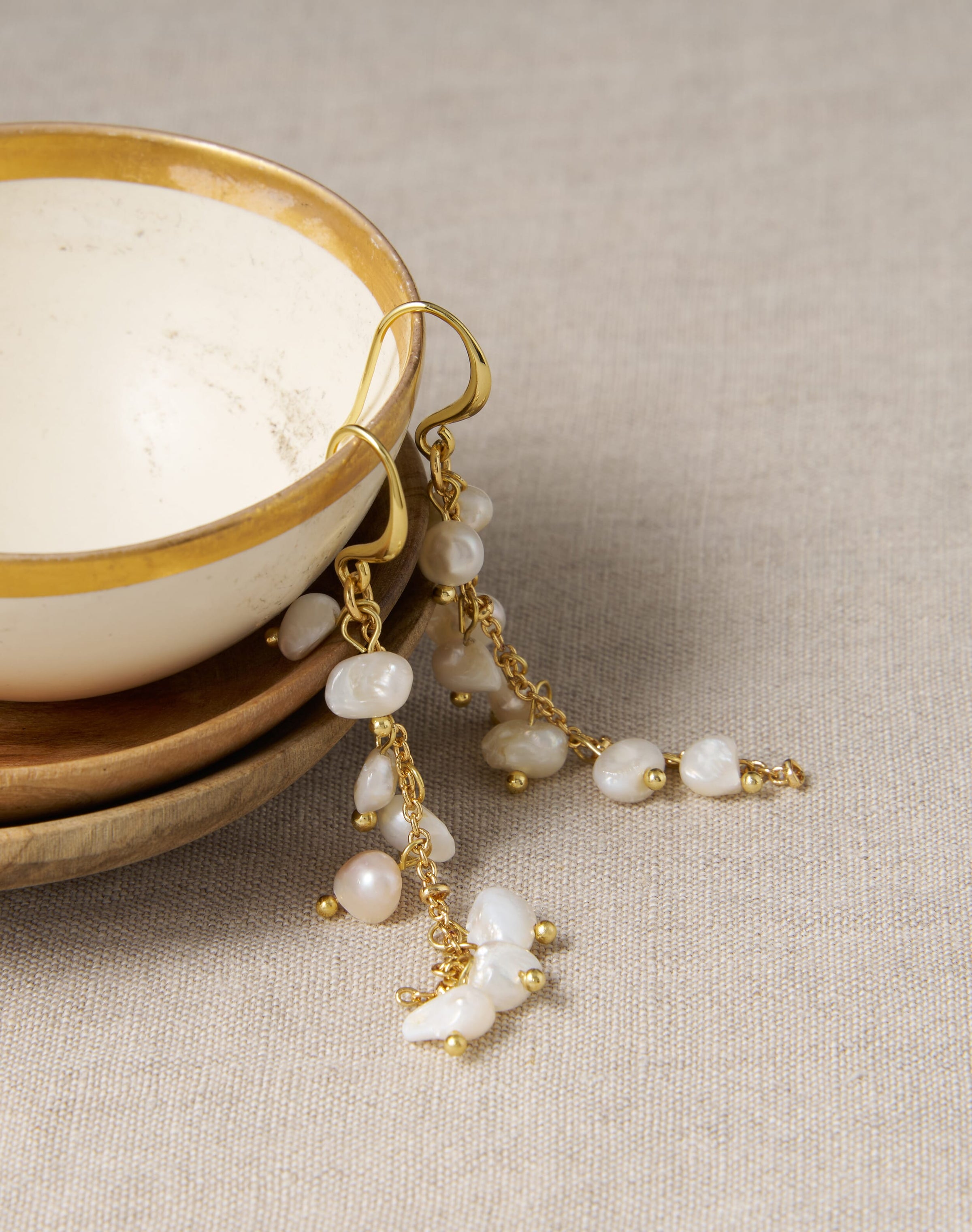 Pearl Strand Earrings