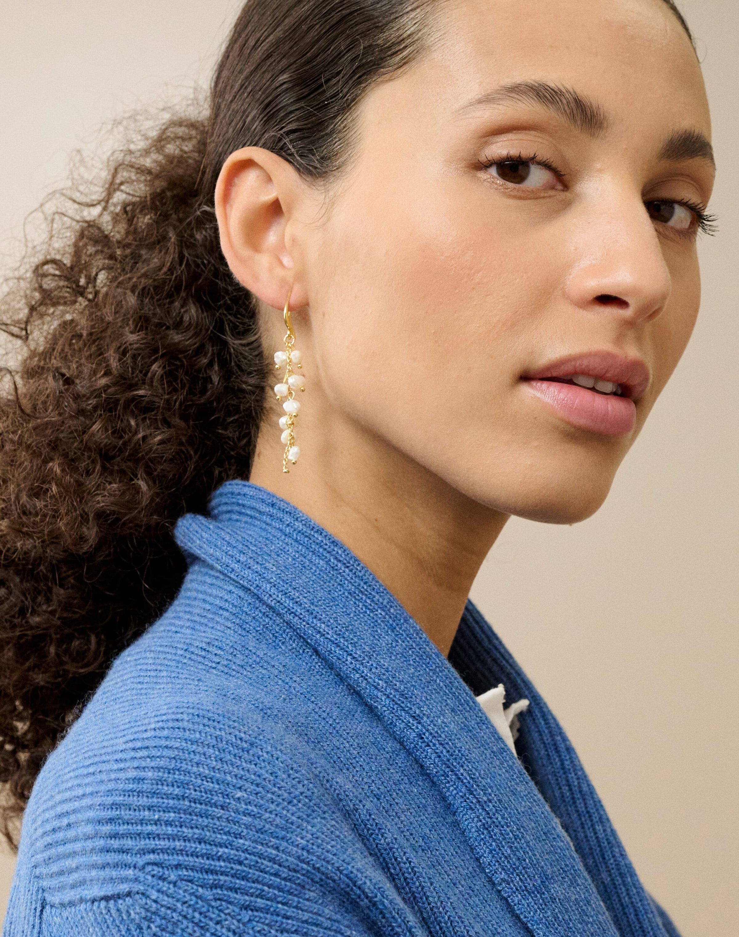 Pearl Strand Earrings