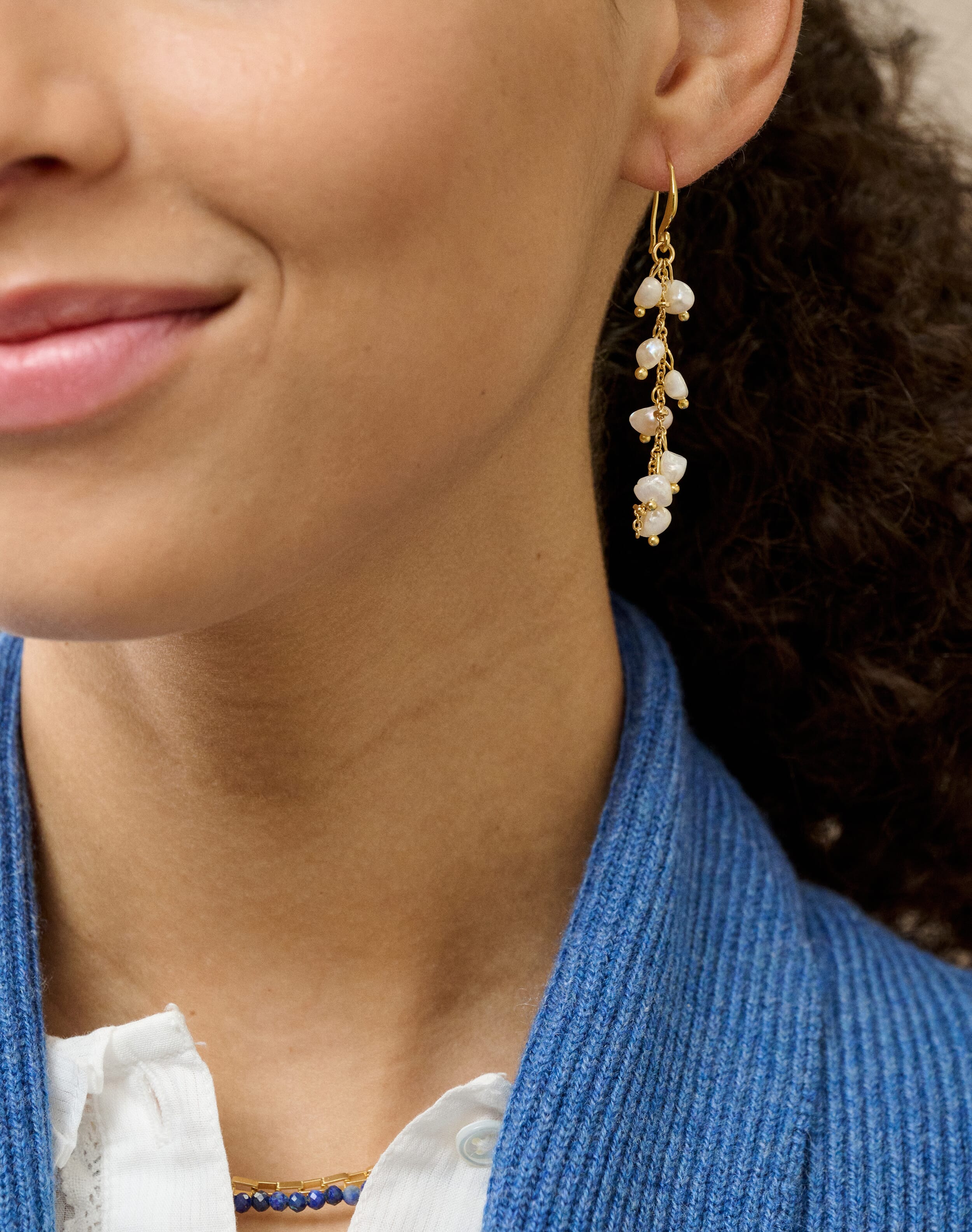 Pearl Strand Earrings