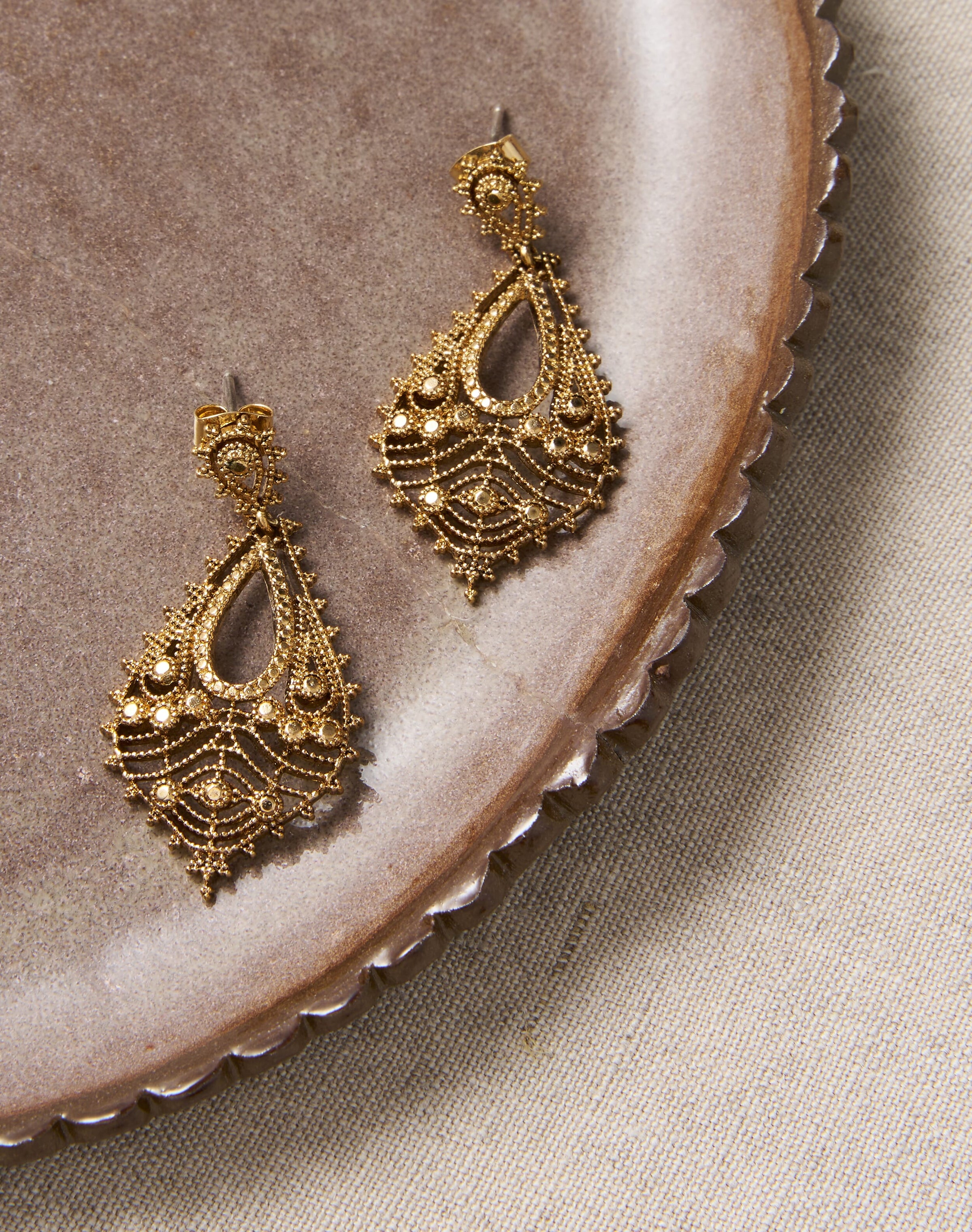 Antique Filigree Earrings
