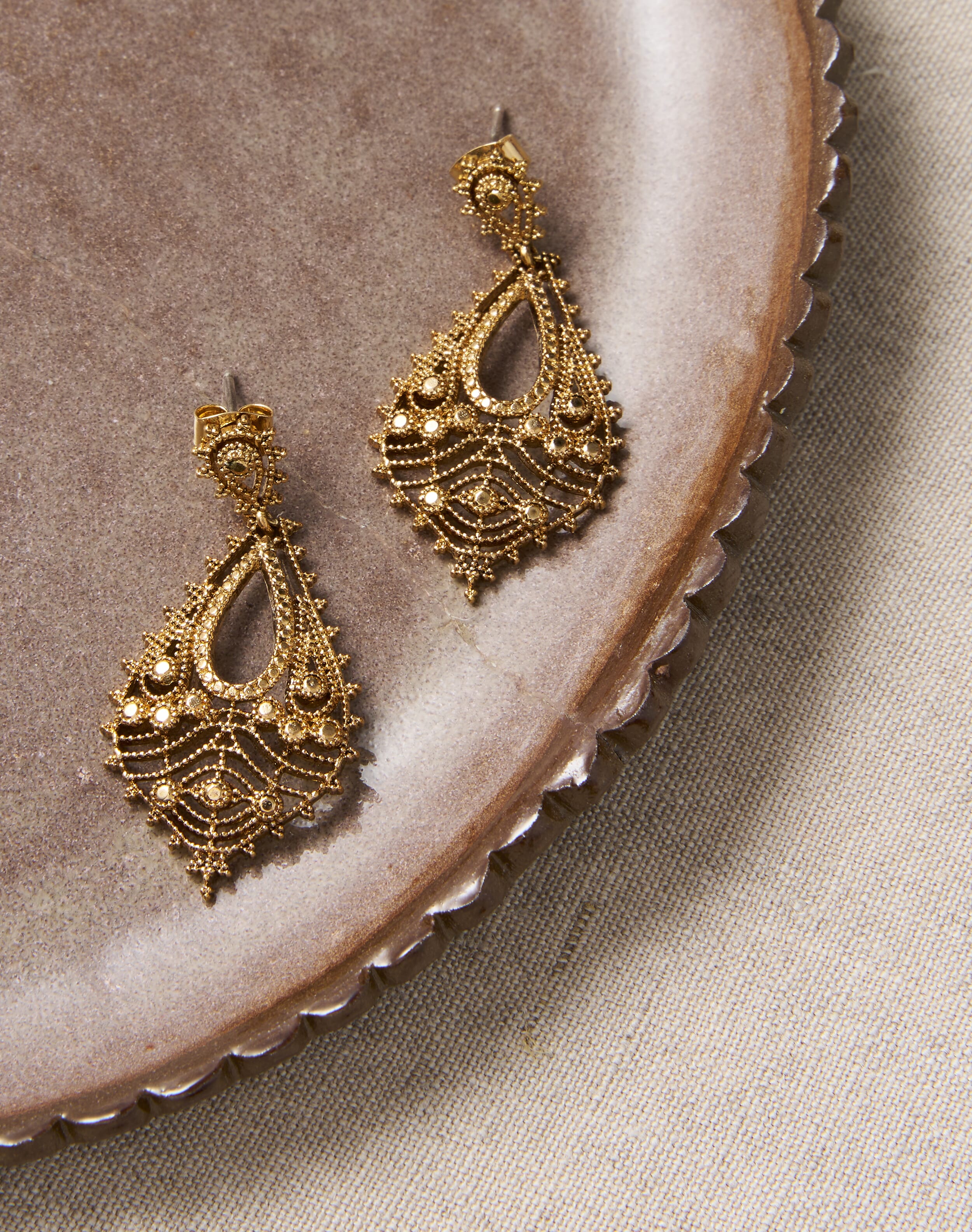 Antique Filigree Earrings