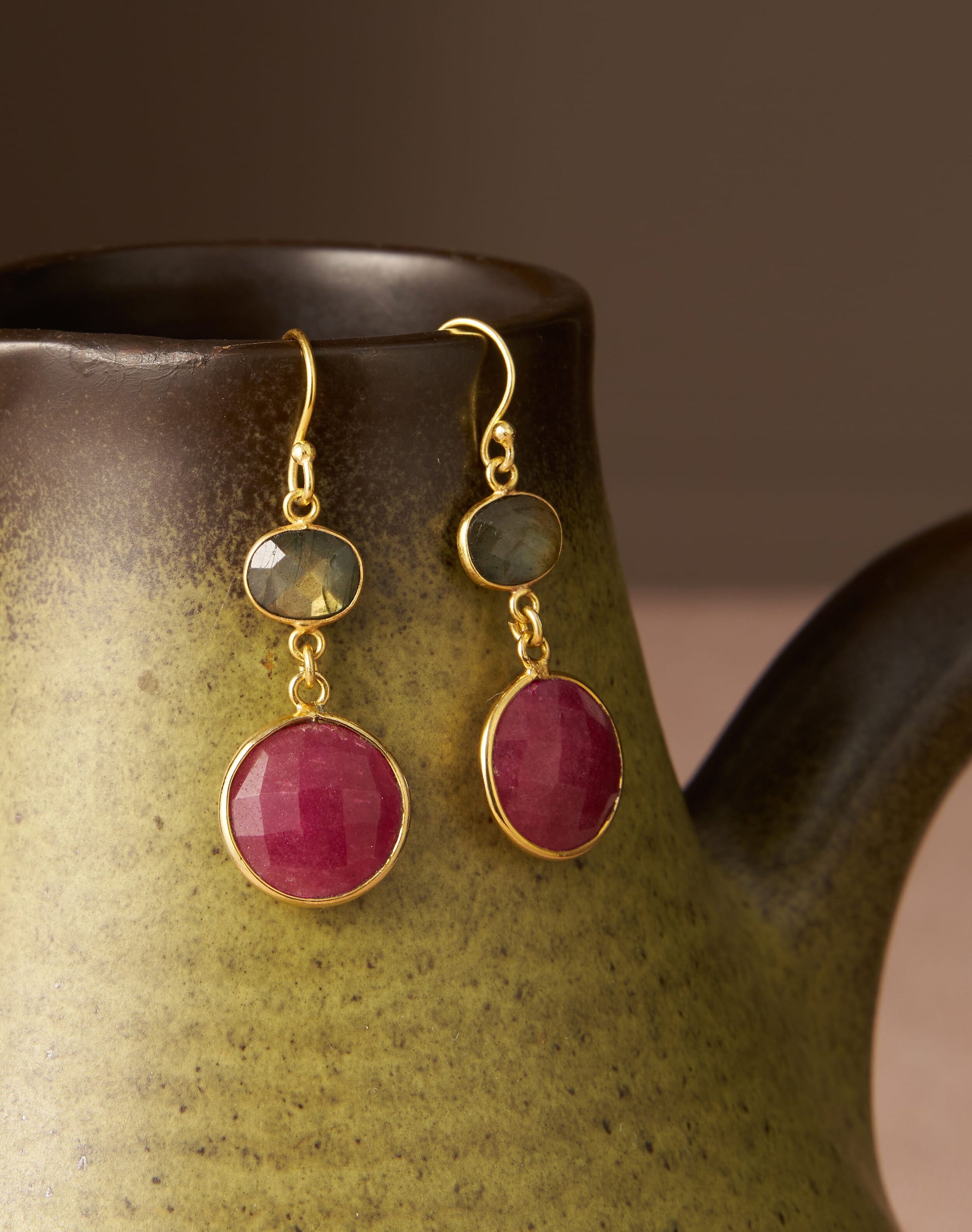 Pendant Drop Earrings