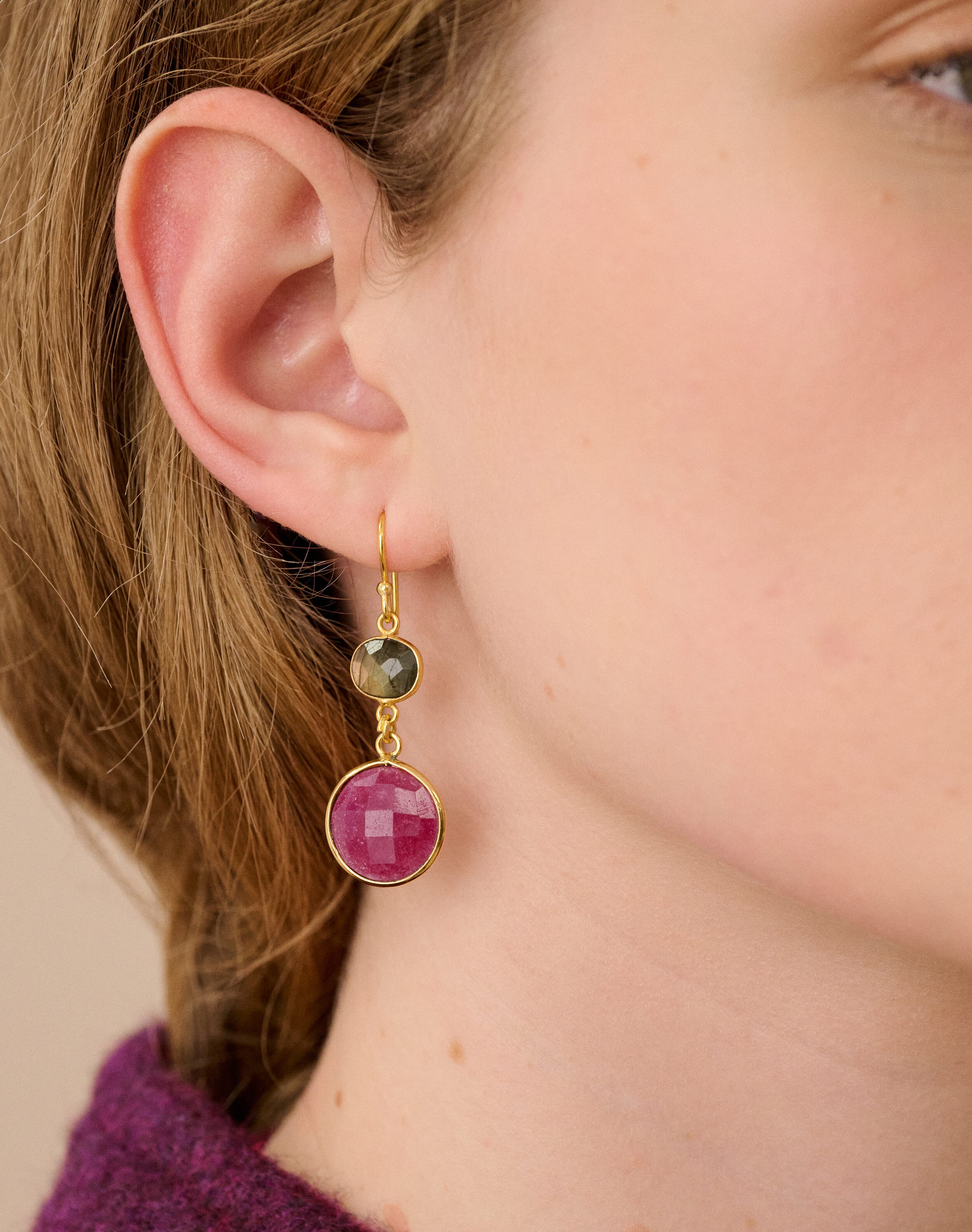 Pendant Drop Earrings