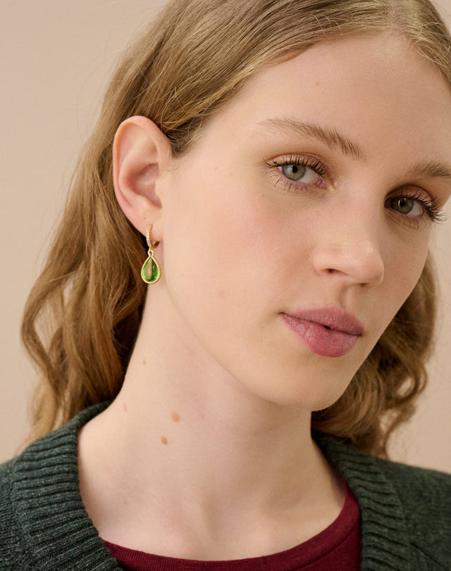 Hoop & Teardrop Earrings