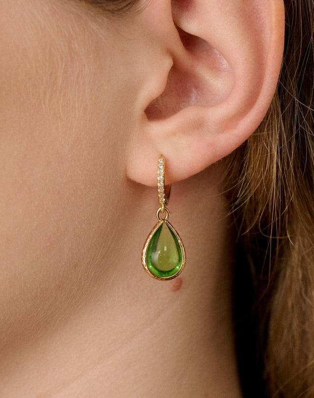 Hoop & Teardrop Earrings