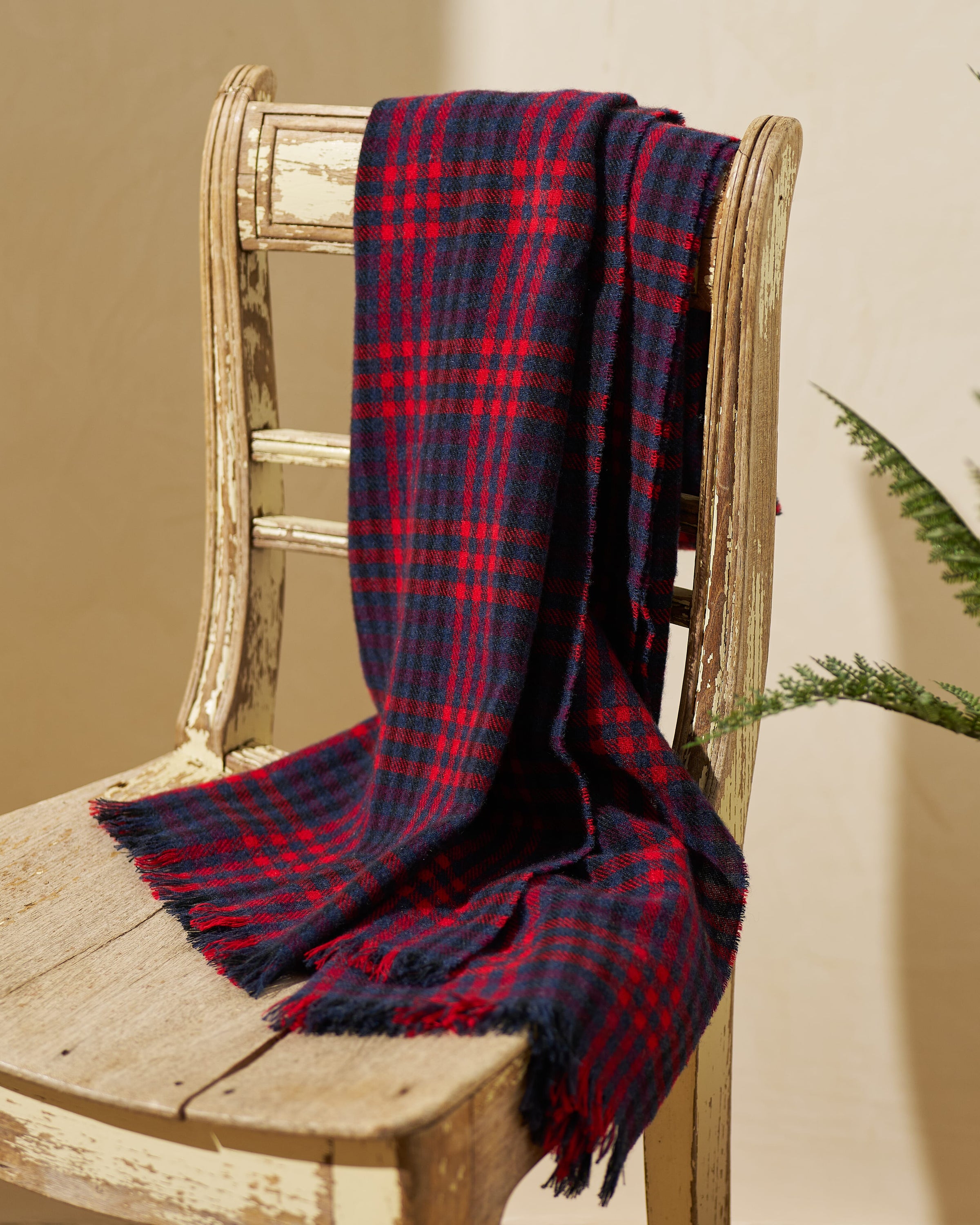 Cashmere Checked Chartouche