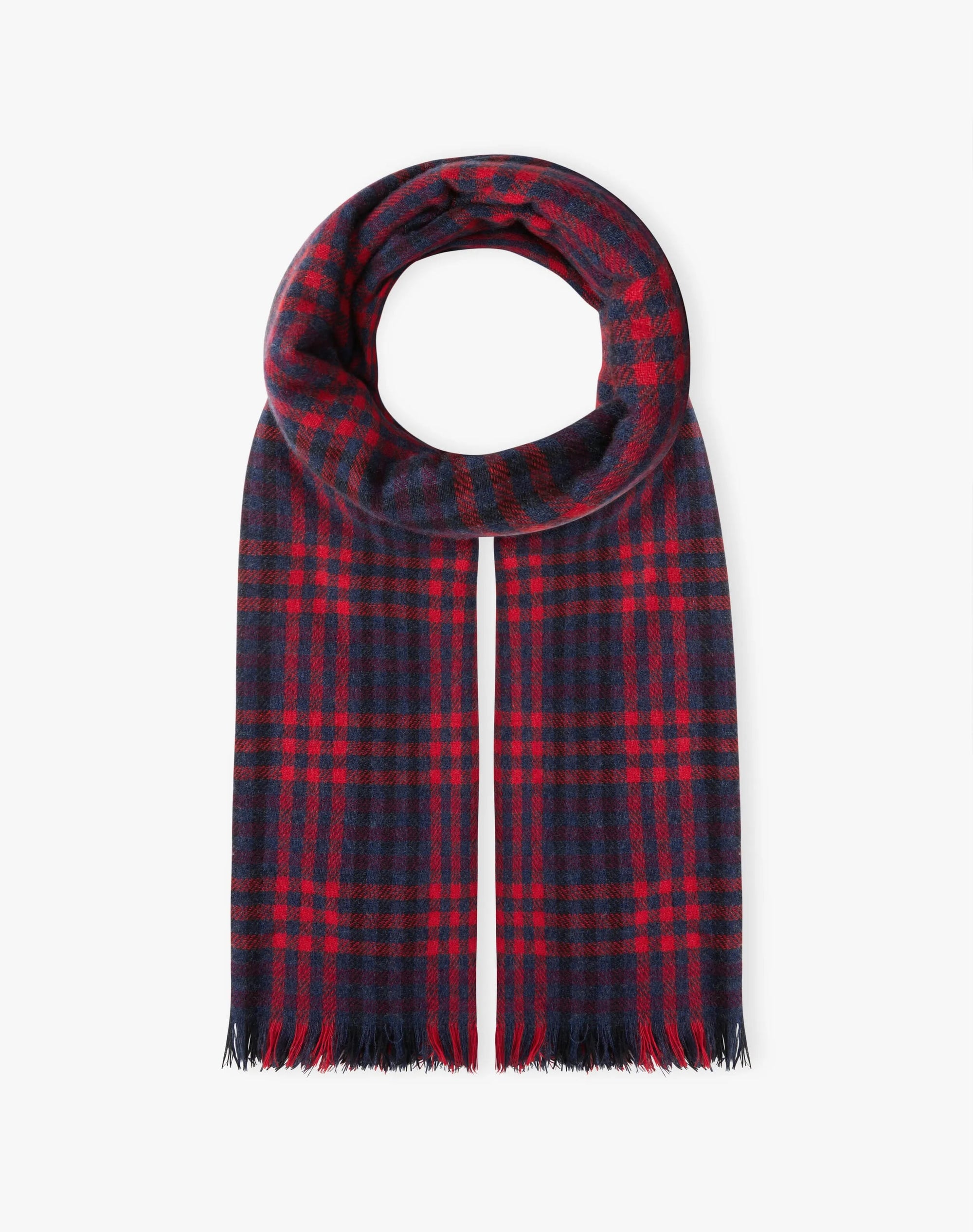 Cashmere Checked Chartouche