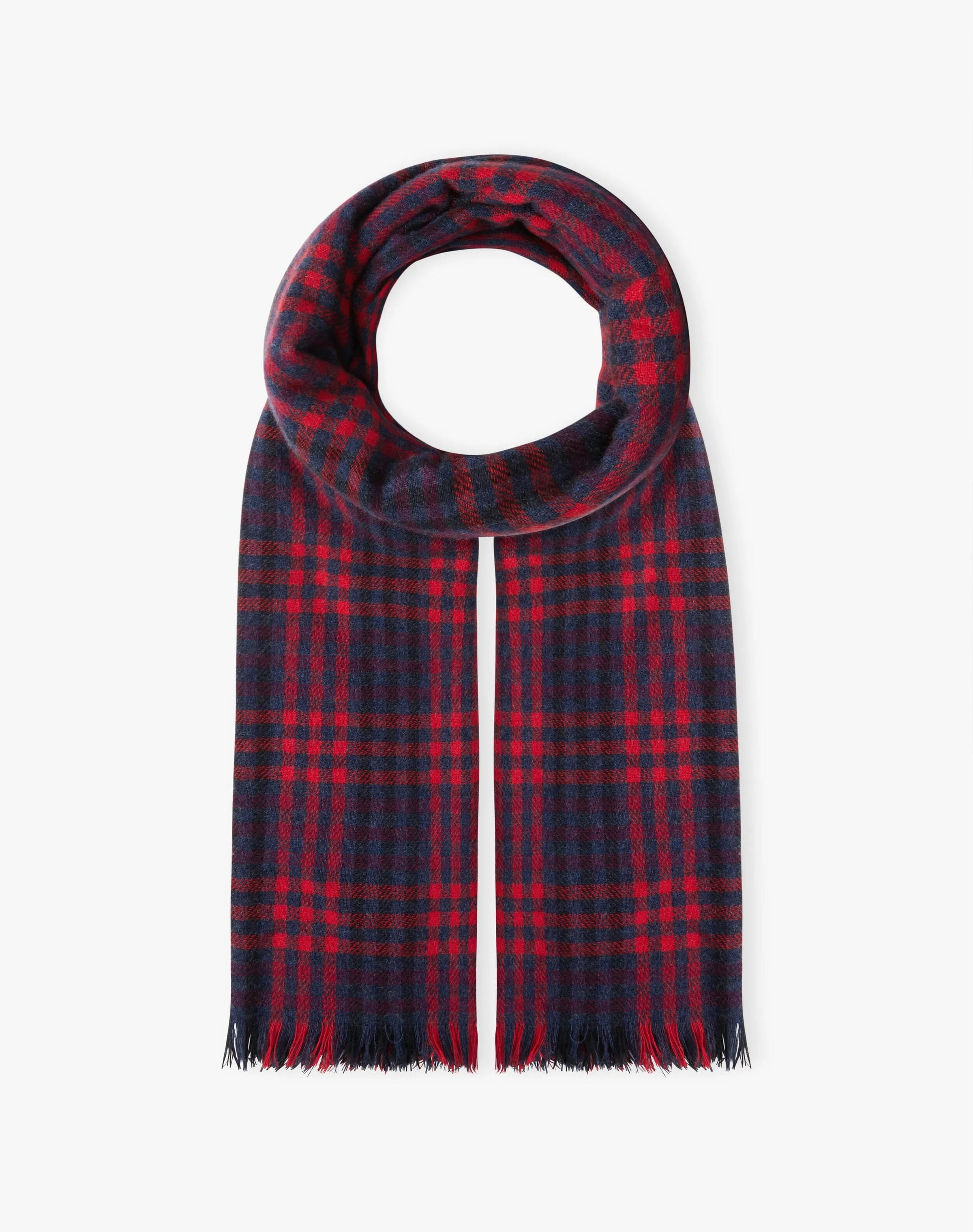 Cashmere Checked Chartouche