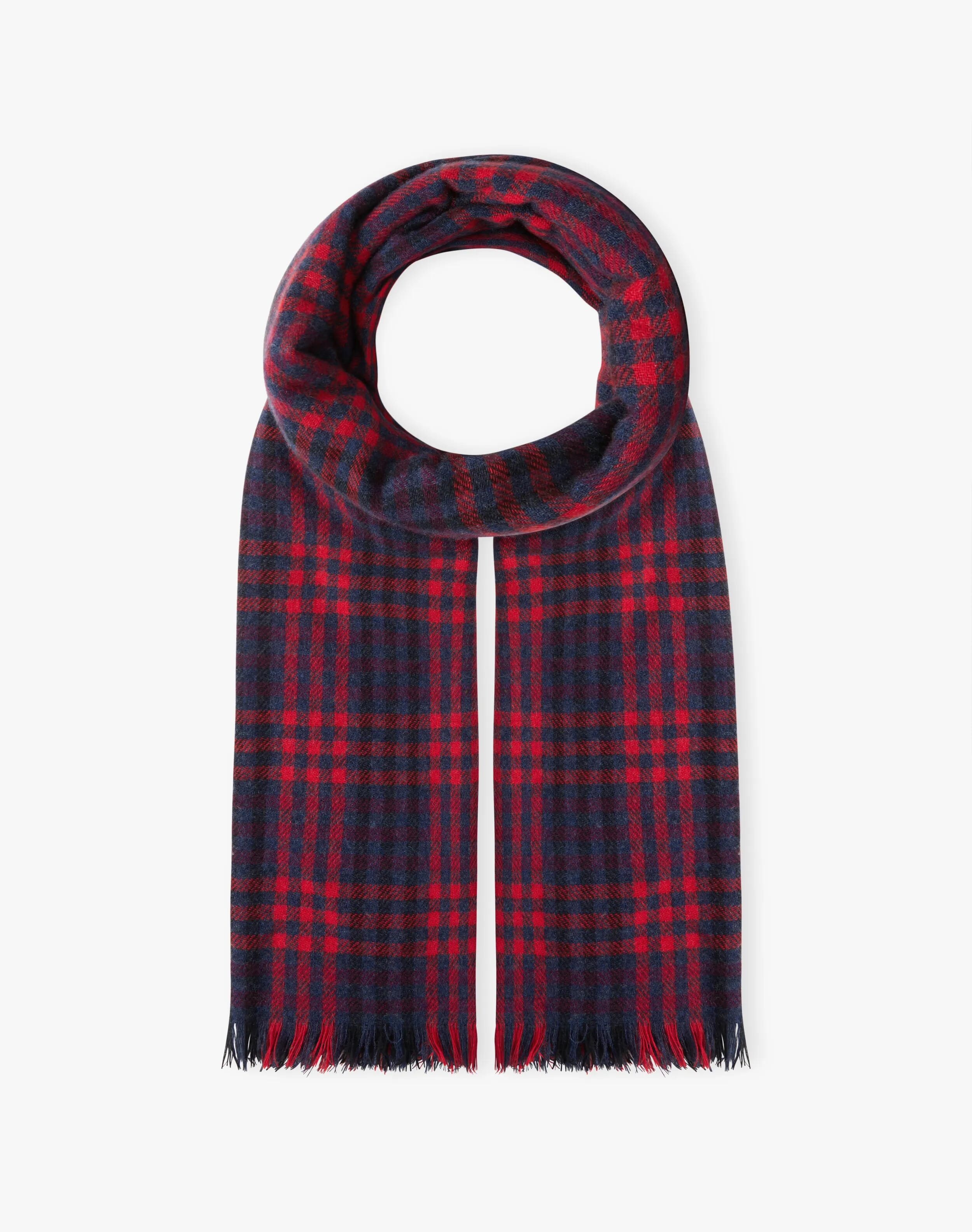 Cashmere Checked Chartouche