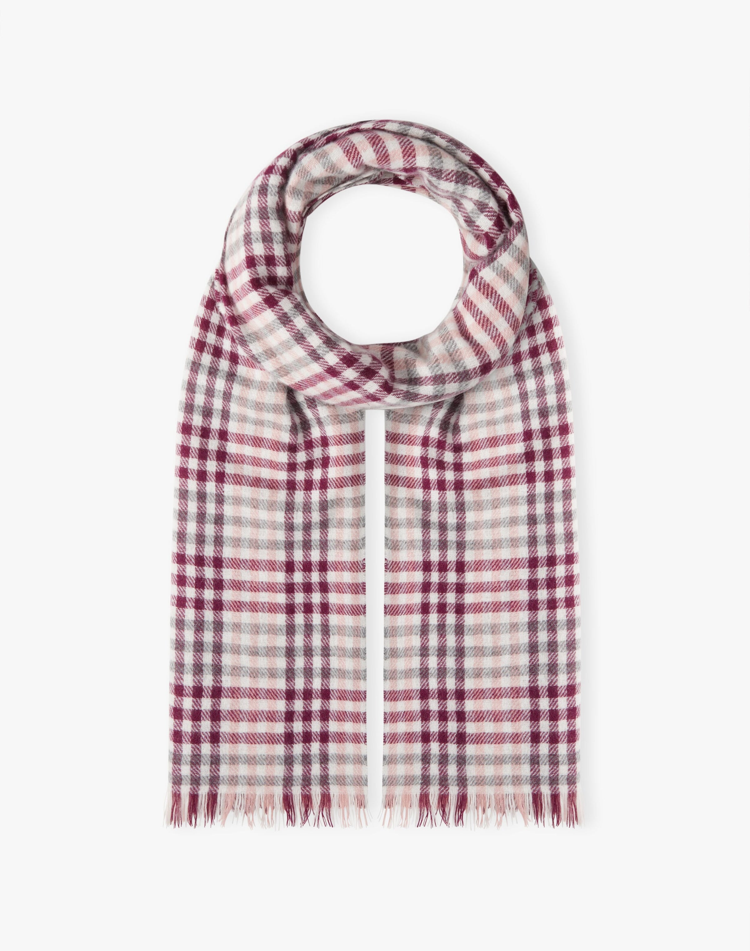 Cashmere Checked Chartouche