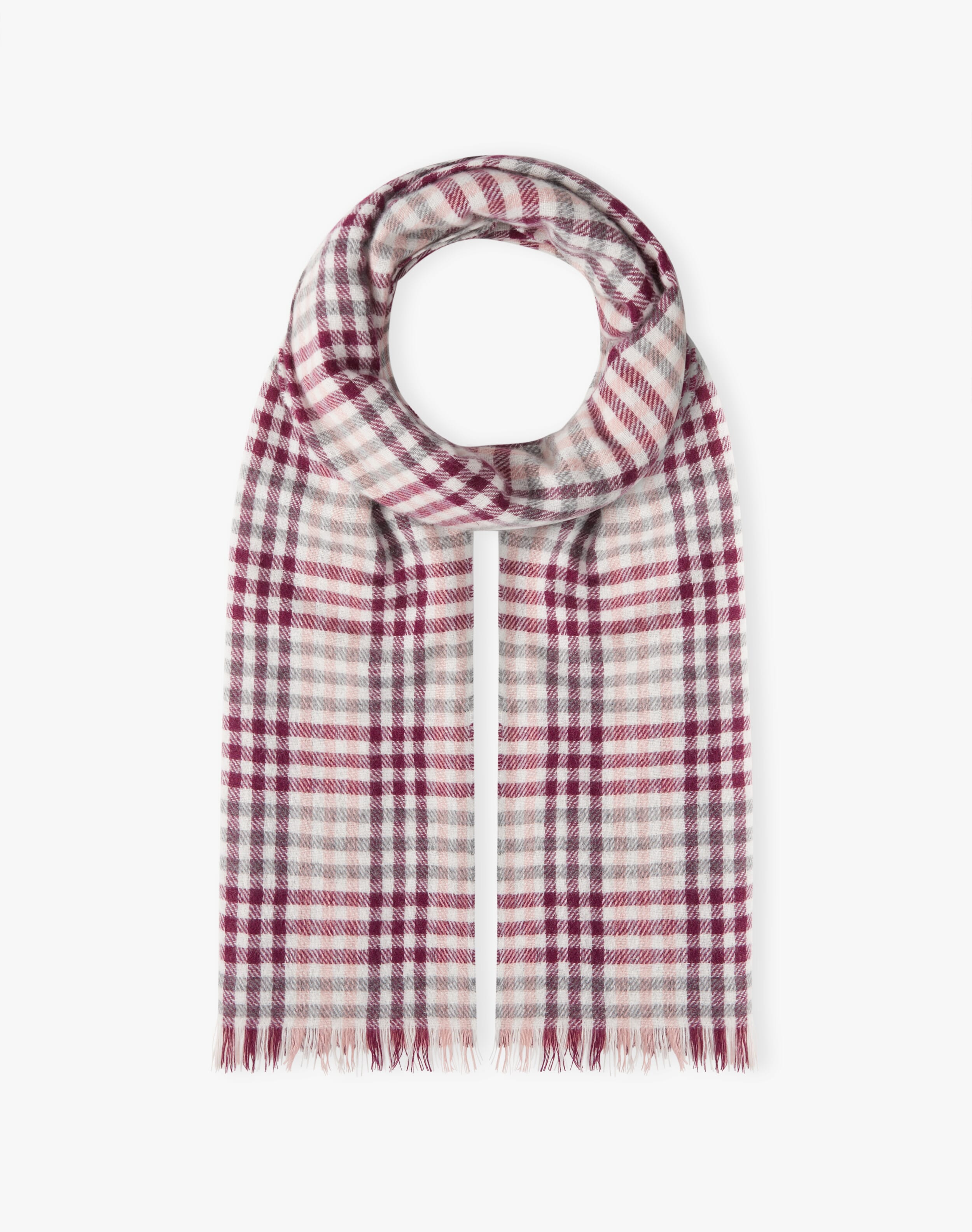 Cashmere Checked Chartouche