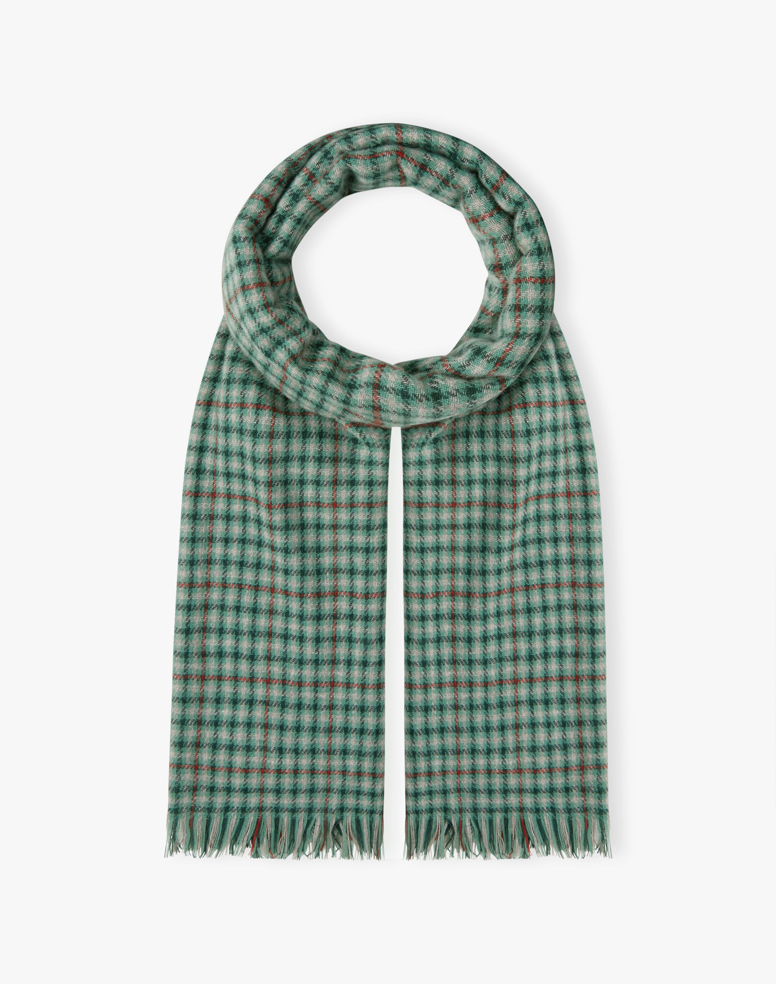 Cashmere Checked Chartouche