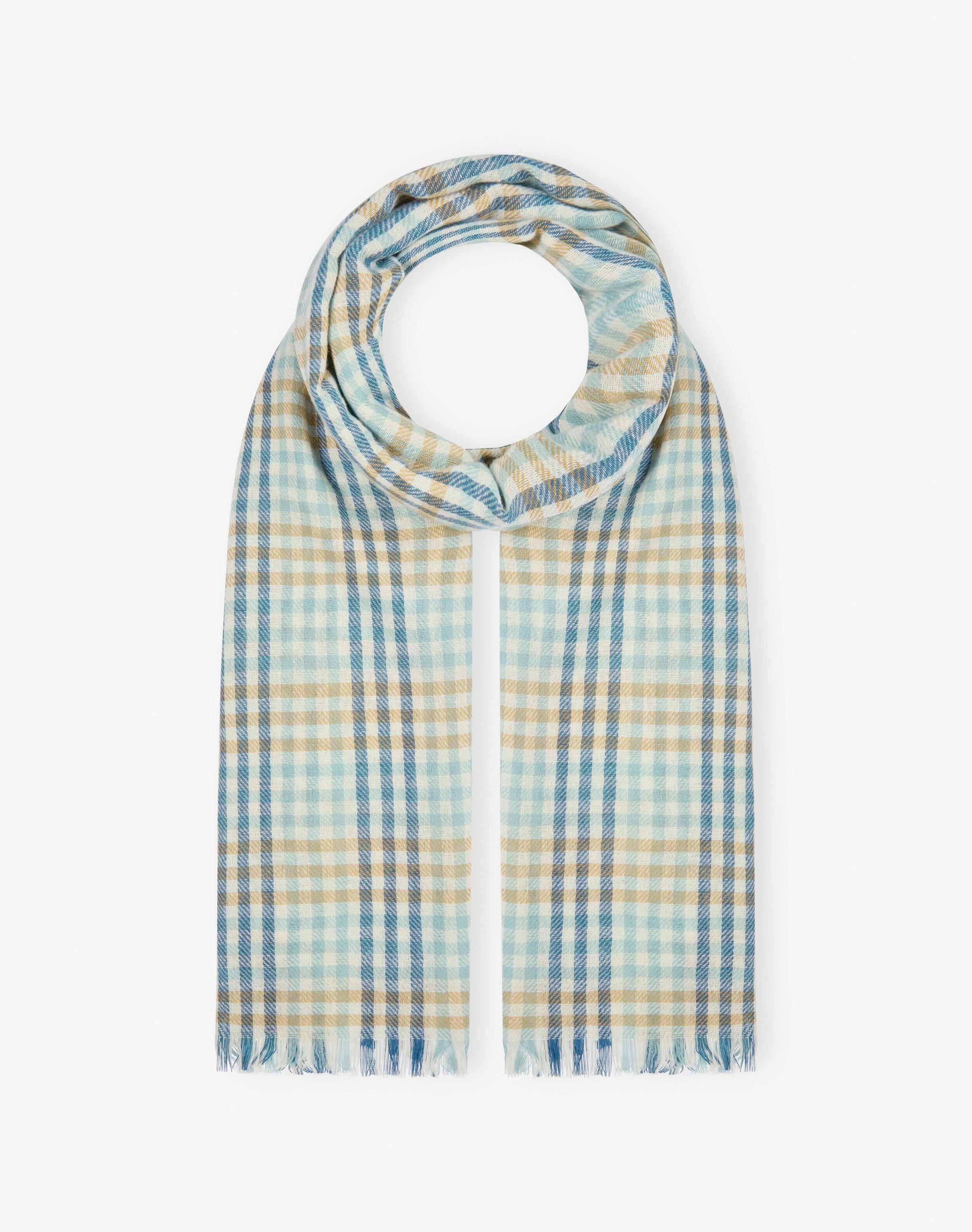 Cashmere Checked Chartouche