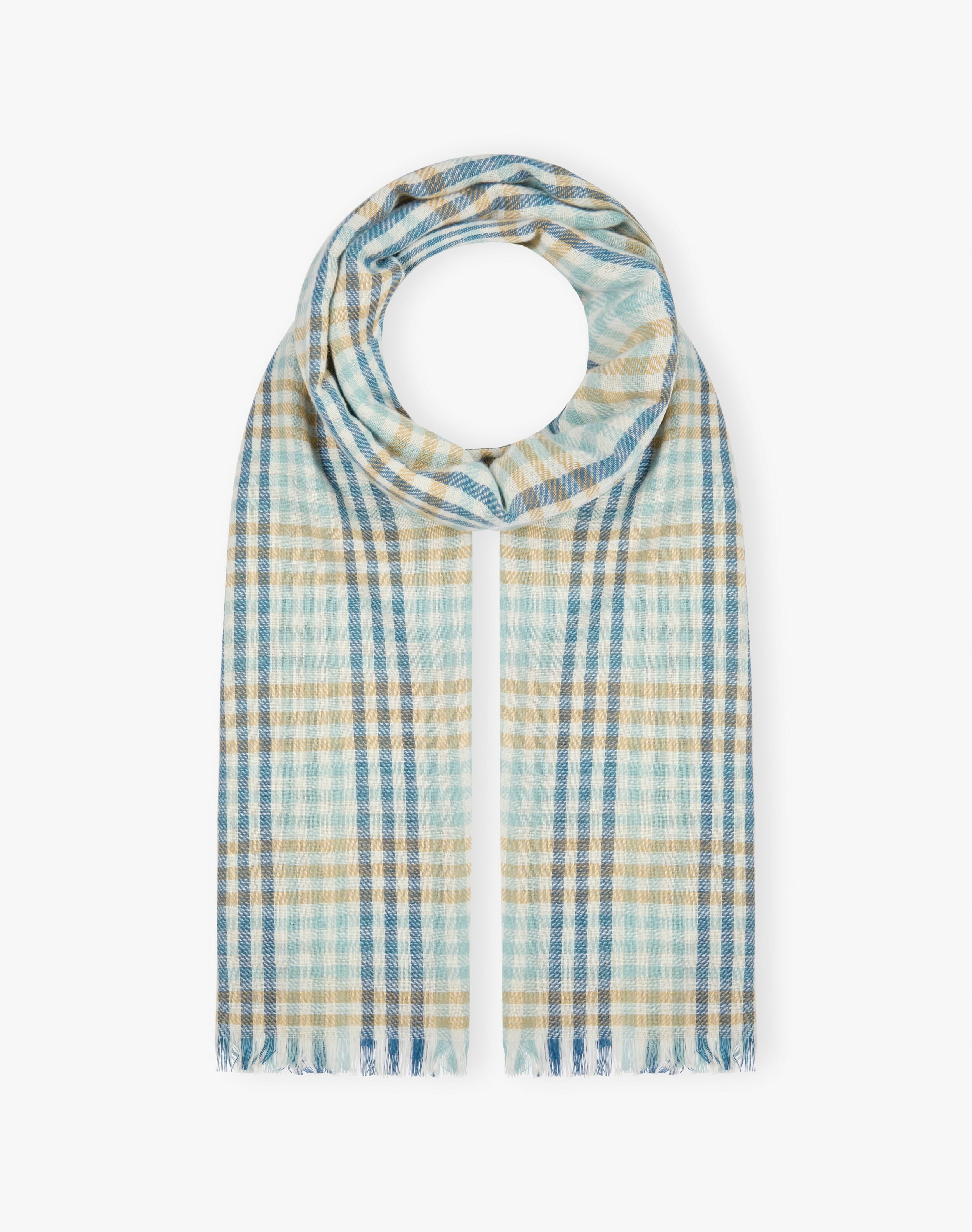 Cashmere Checked Chartouche