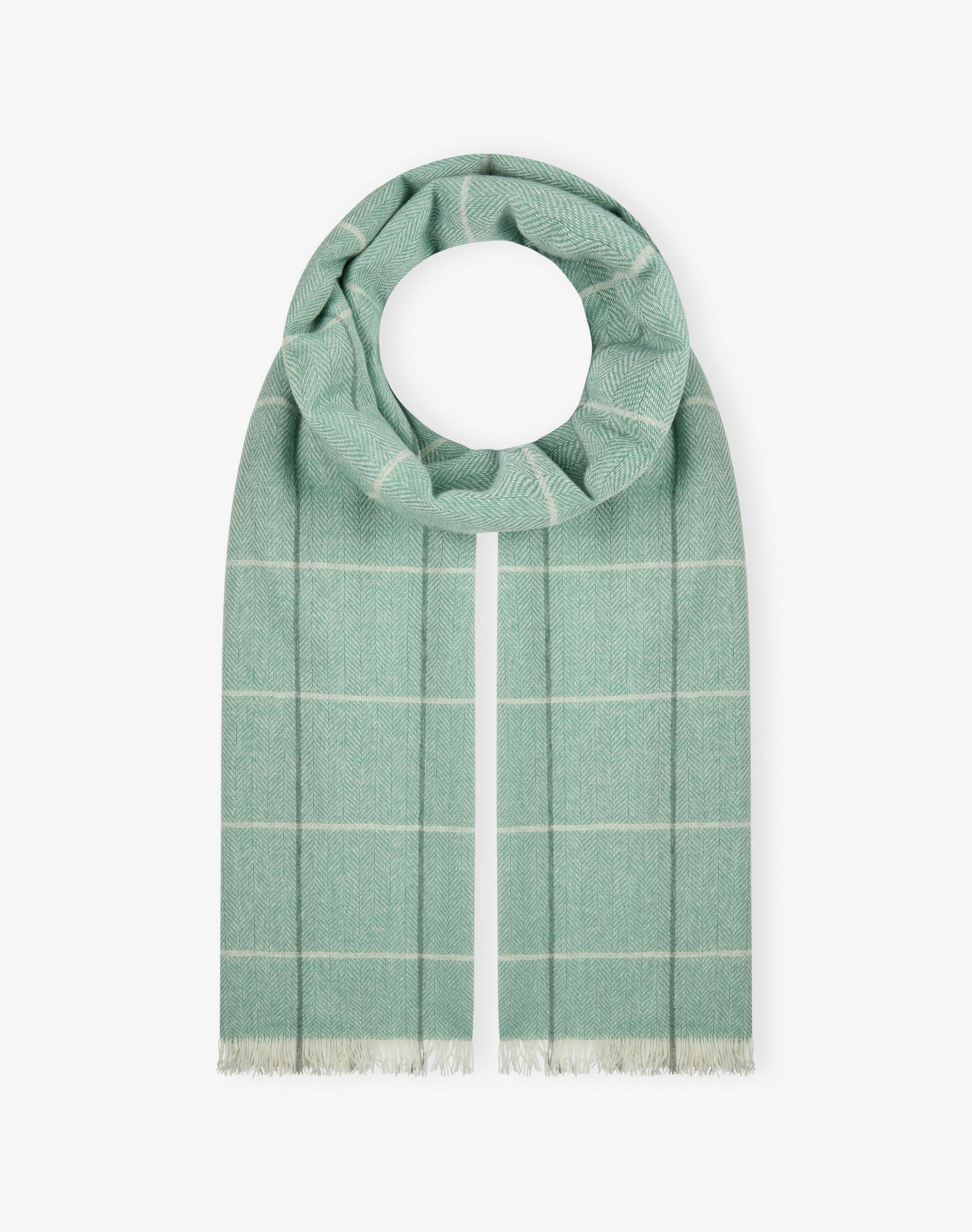Cashmere Checked Chartouche