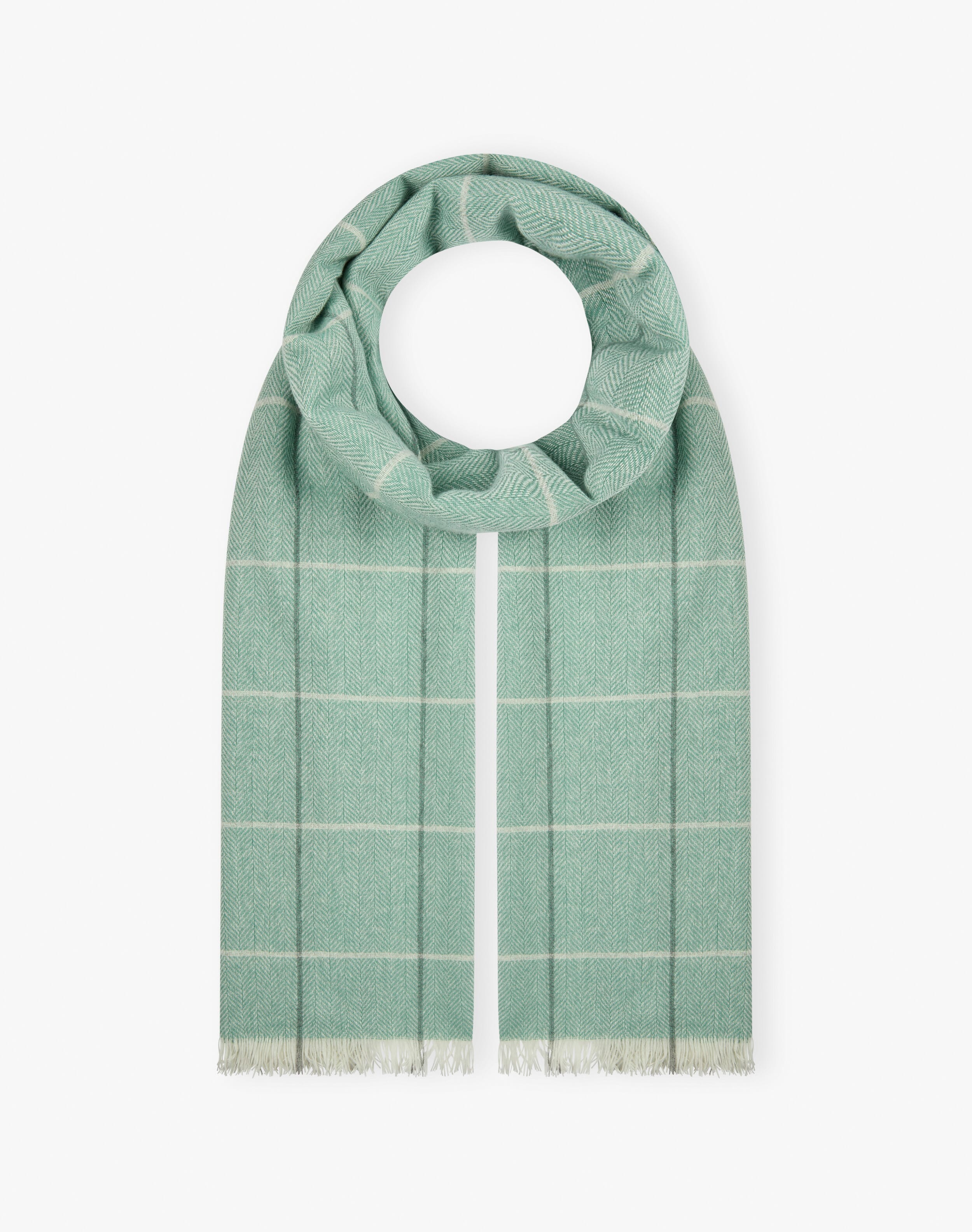 Cashmere Checked Chartouche