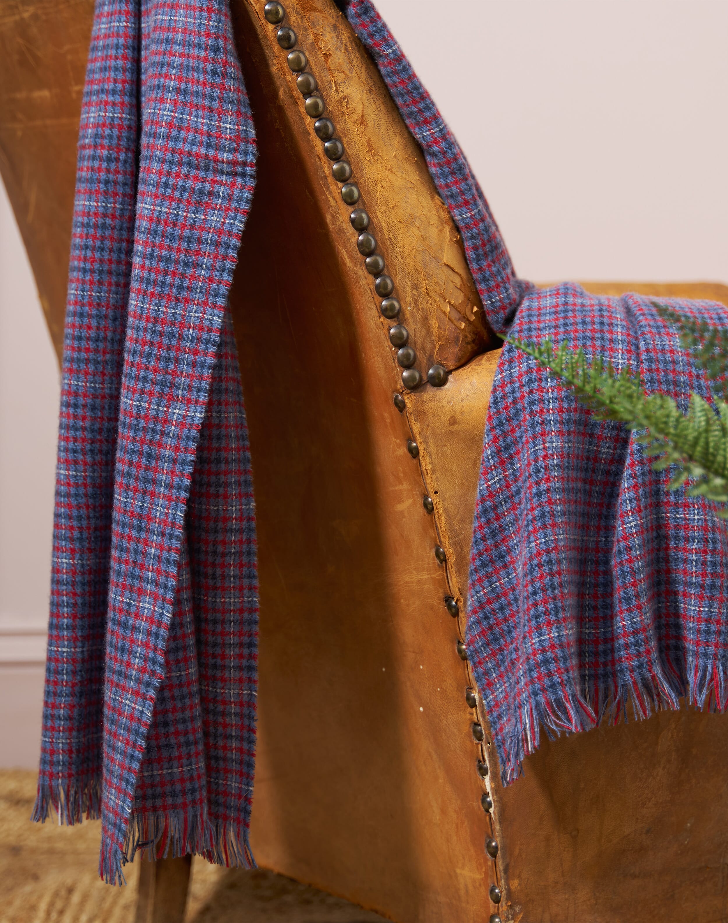Cashmere Checked Chartouche