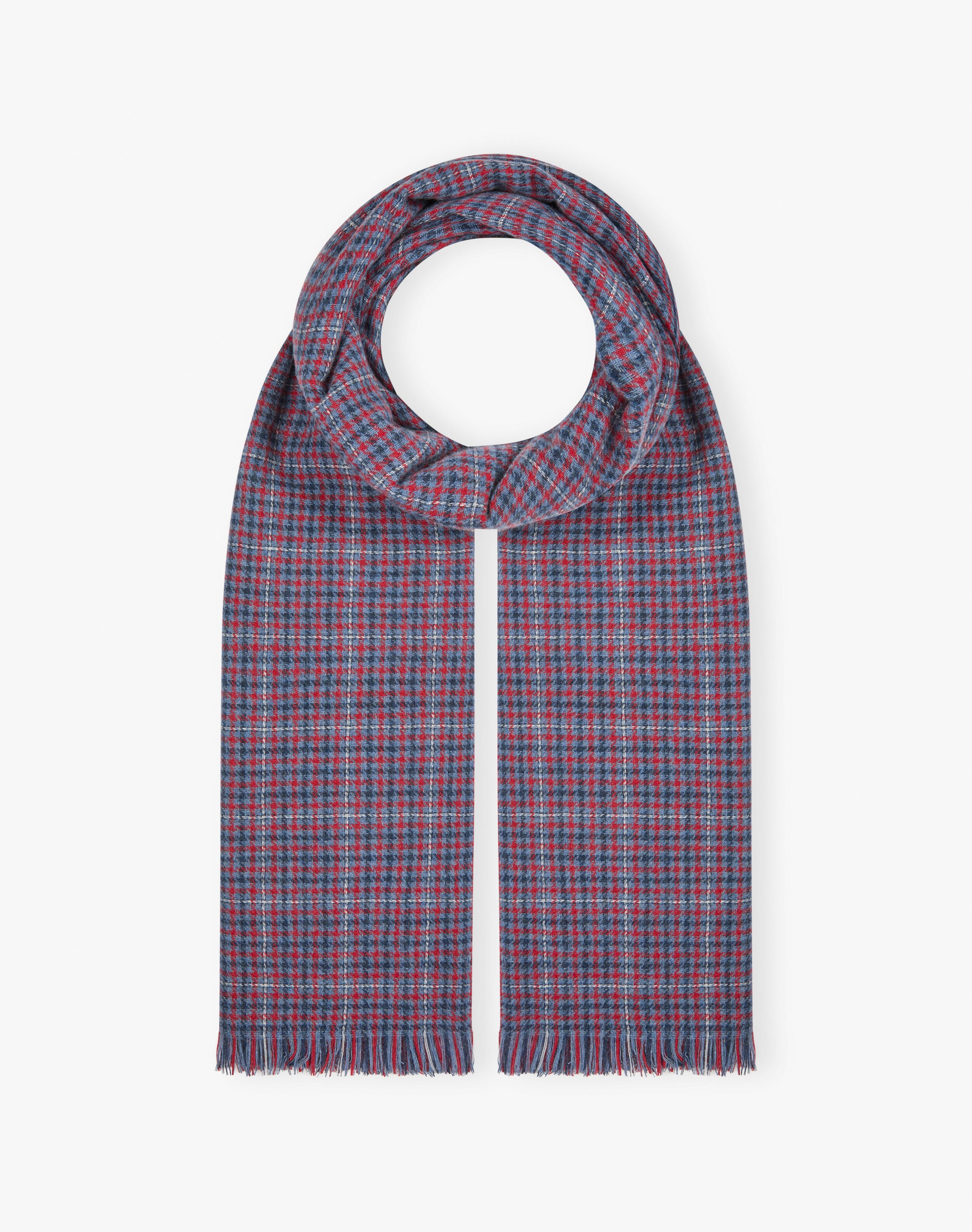 Cashmere Checked Chartouche