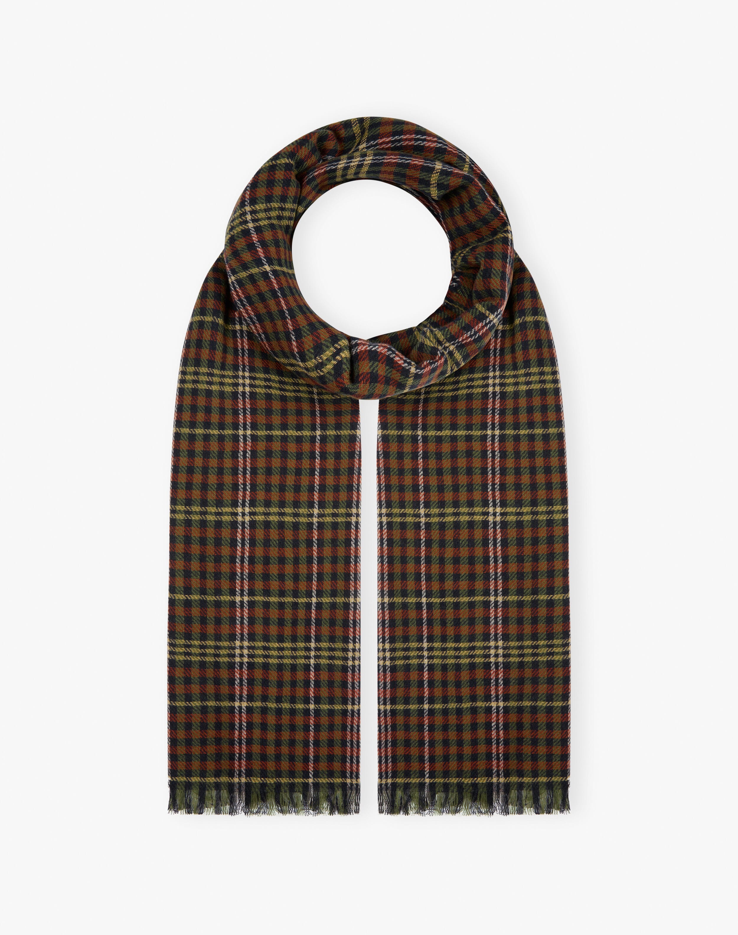 Cashmere Checked Chartouche