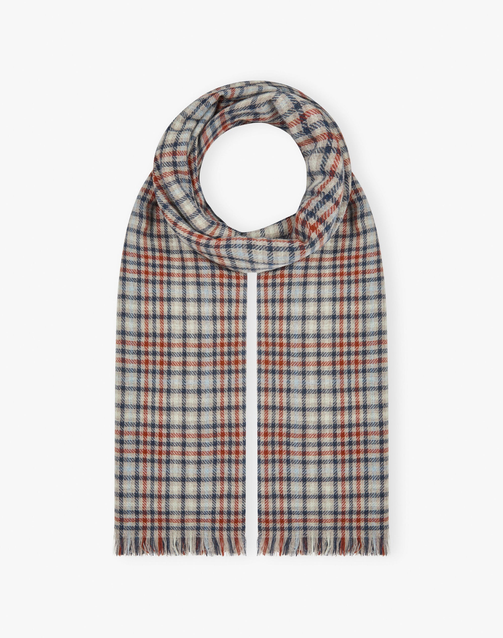 Cashmere Checked Chartouche