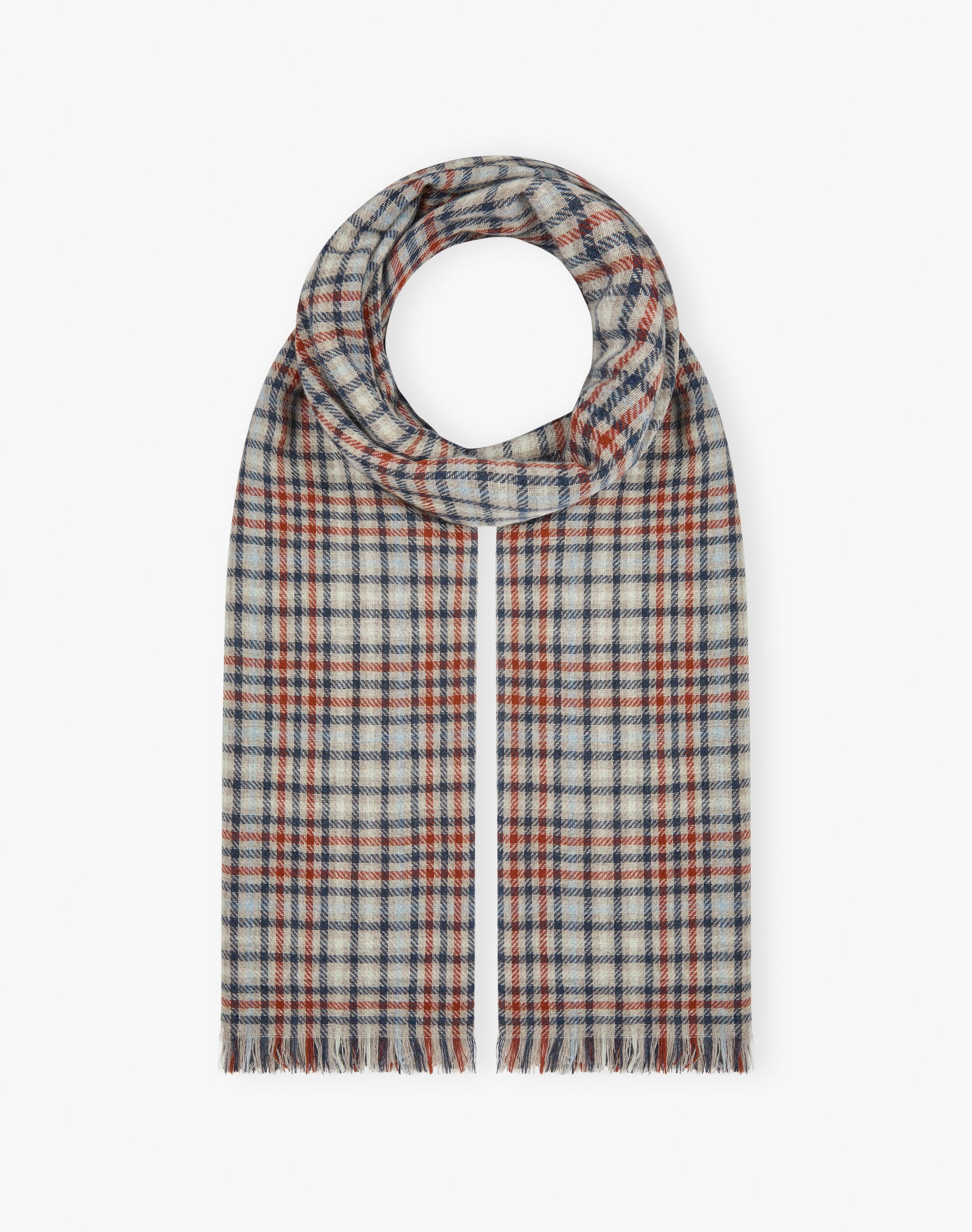 Cashmere Checked Chartouche