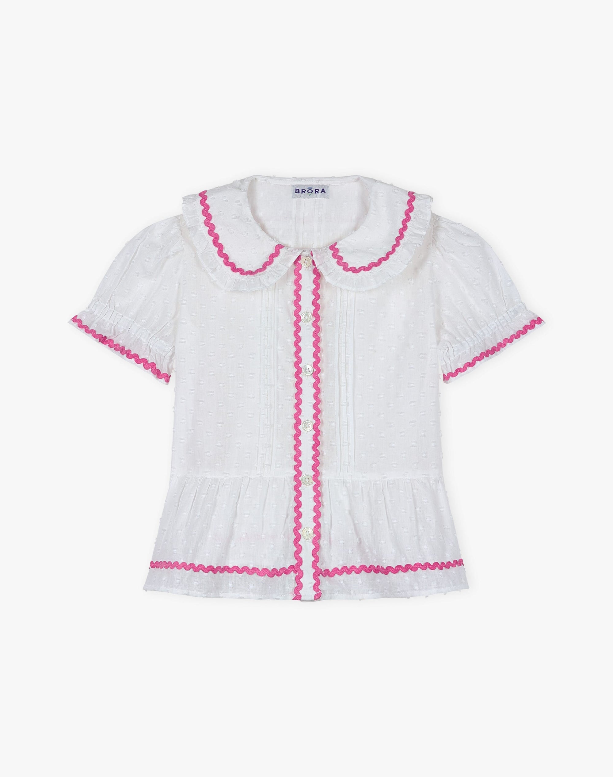 Organic Cotton Dobby Blouse