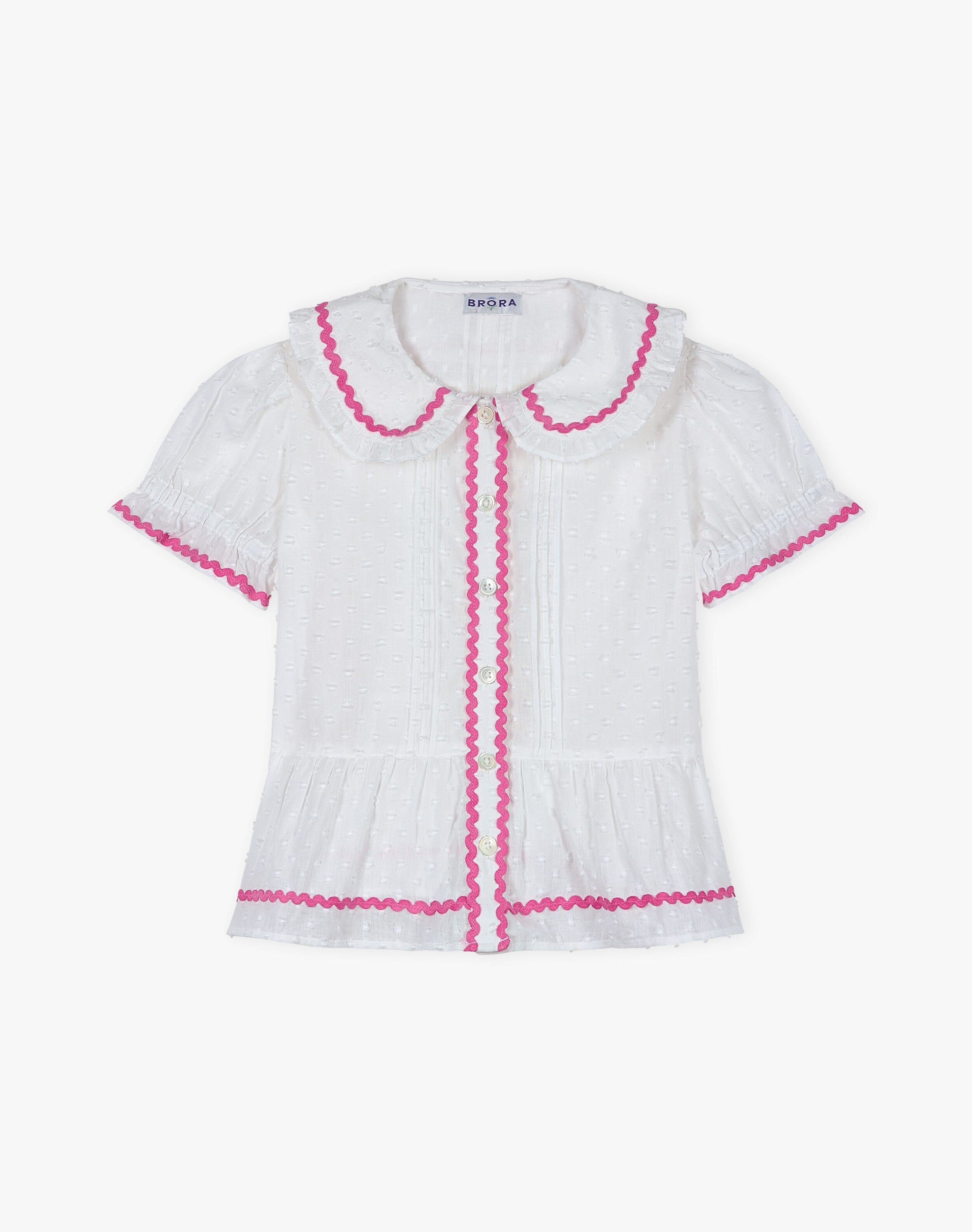 Organic Cotton Dobby Blouse