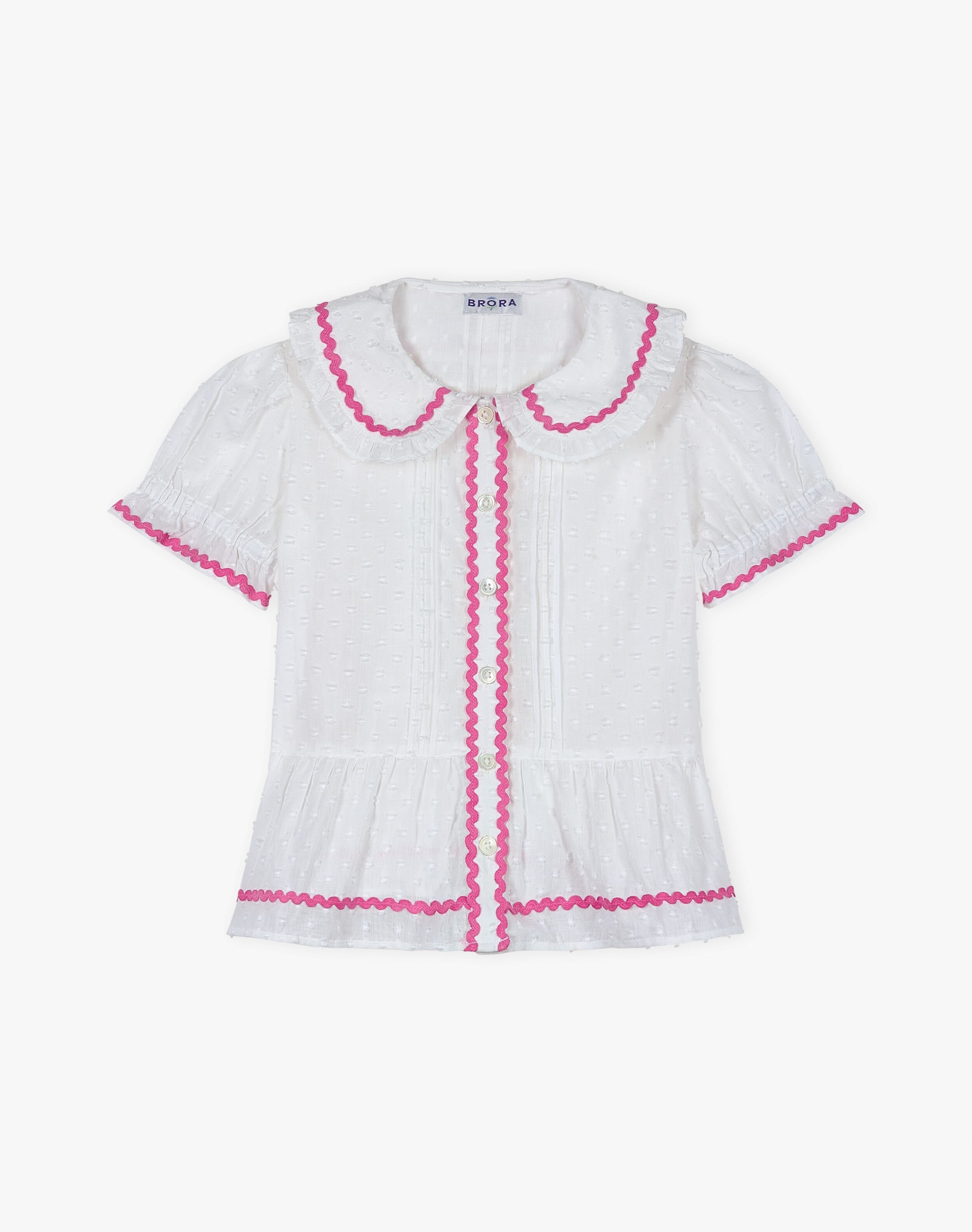 Organic Cotton Dobby Blouse