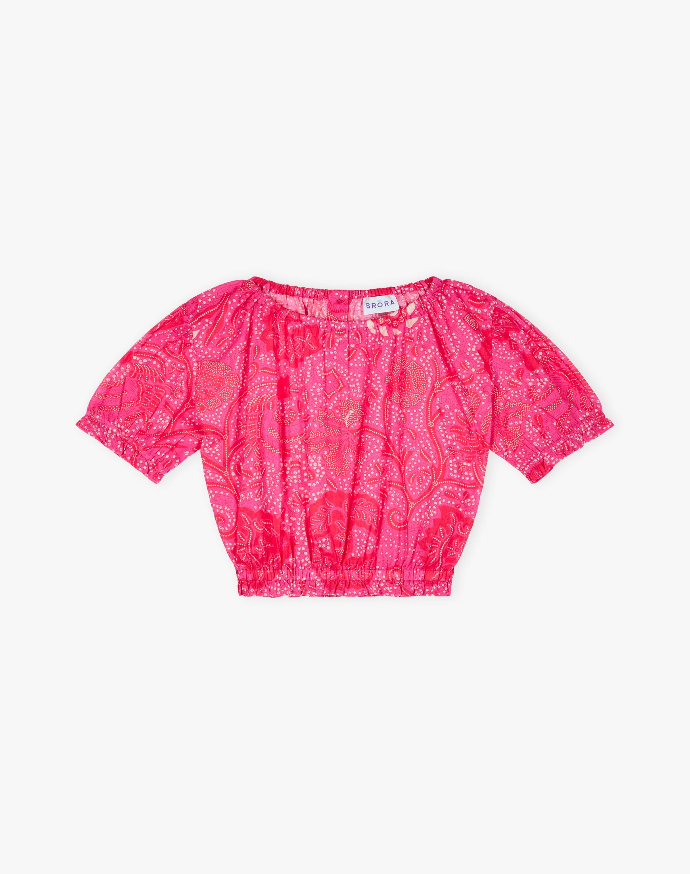 Organic Cotton Batik Print Blouse