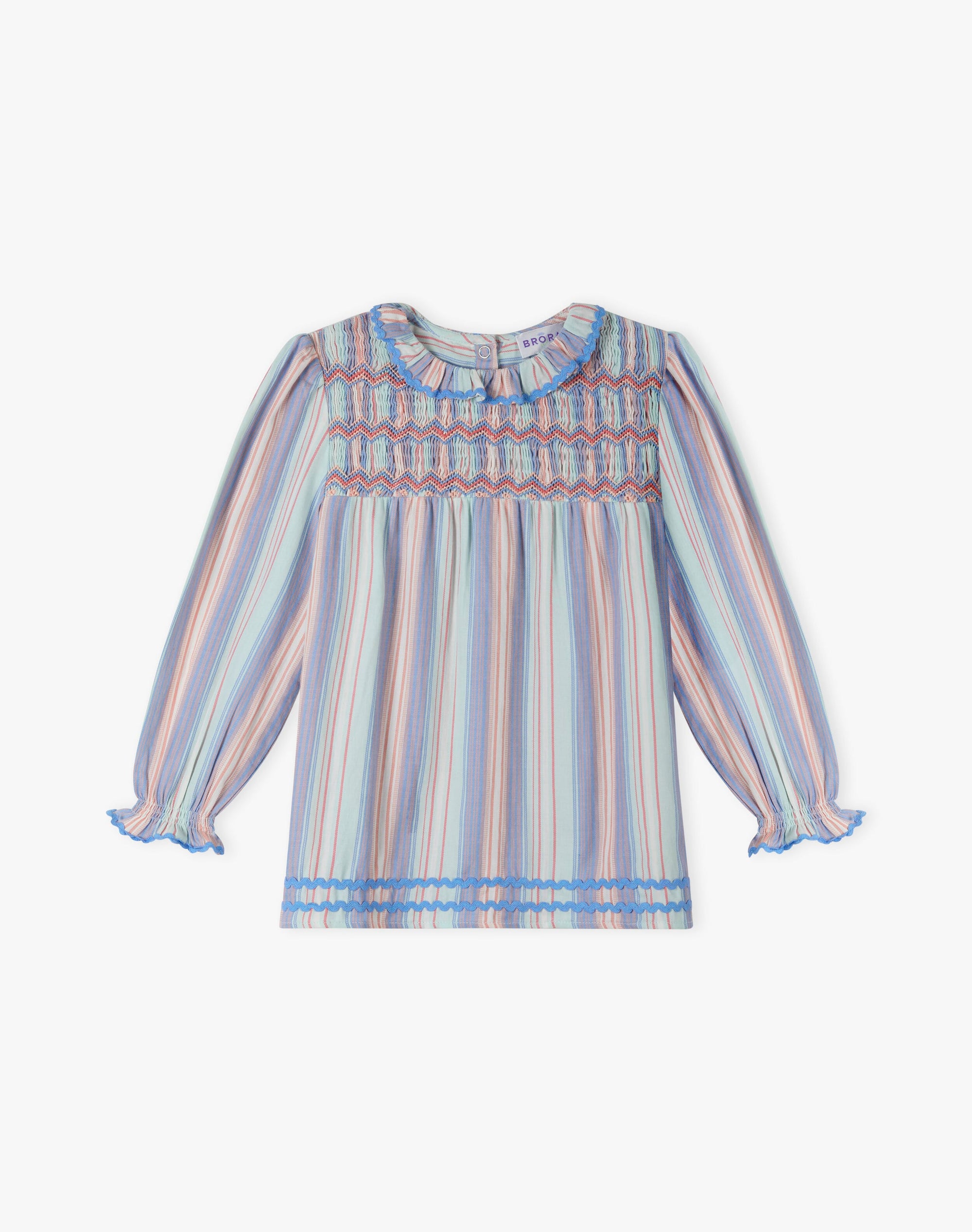 Cotton Stripe Blouse