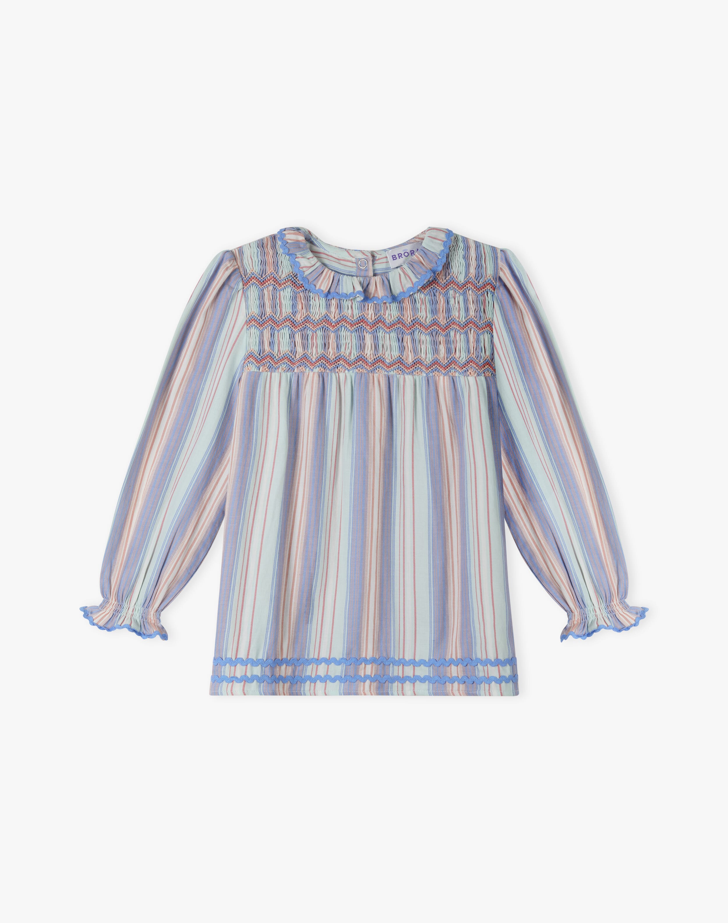 Cotton Stripe Blouse