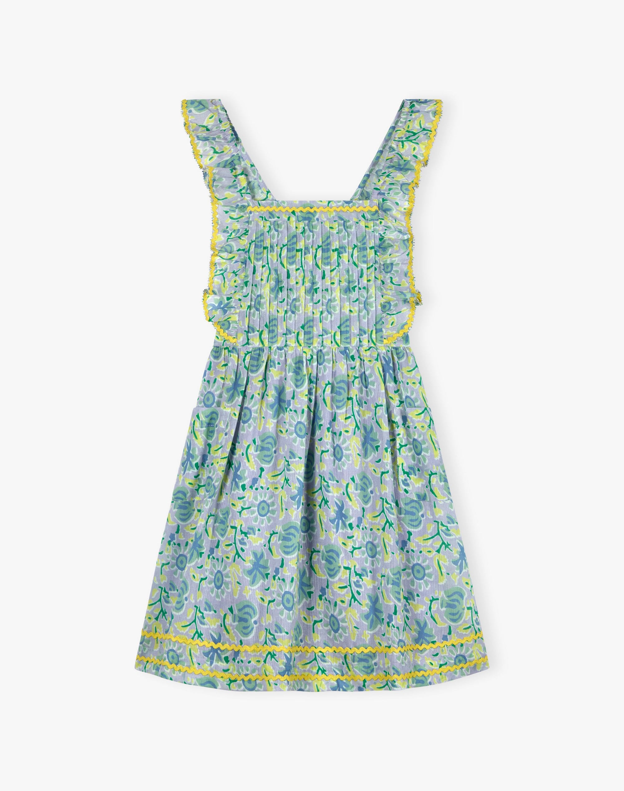 Organic Cotton Botanical Print Dress