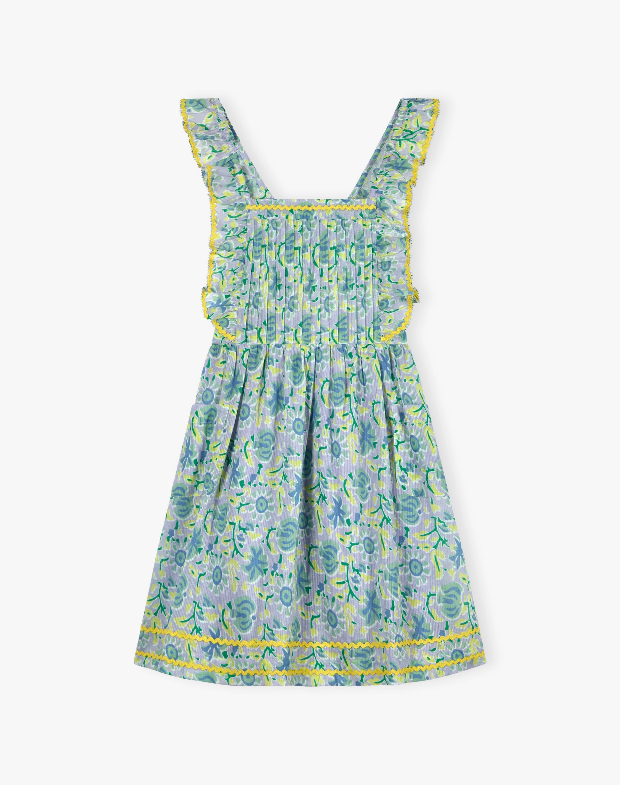 Organic Cotton Botanical Print Dress