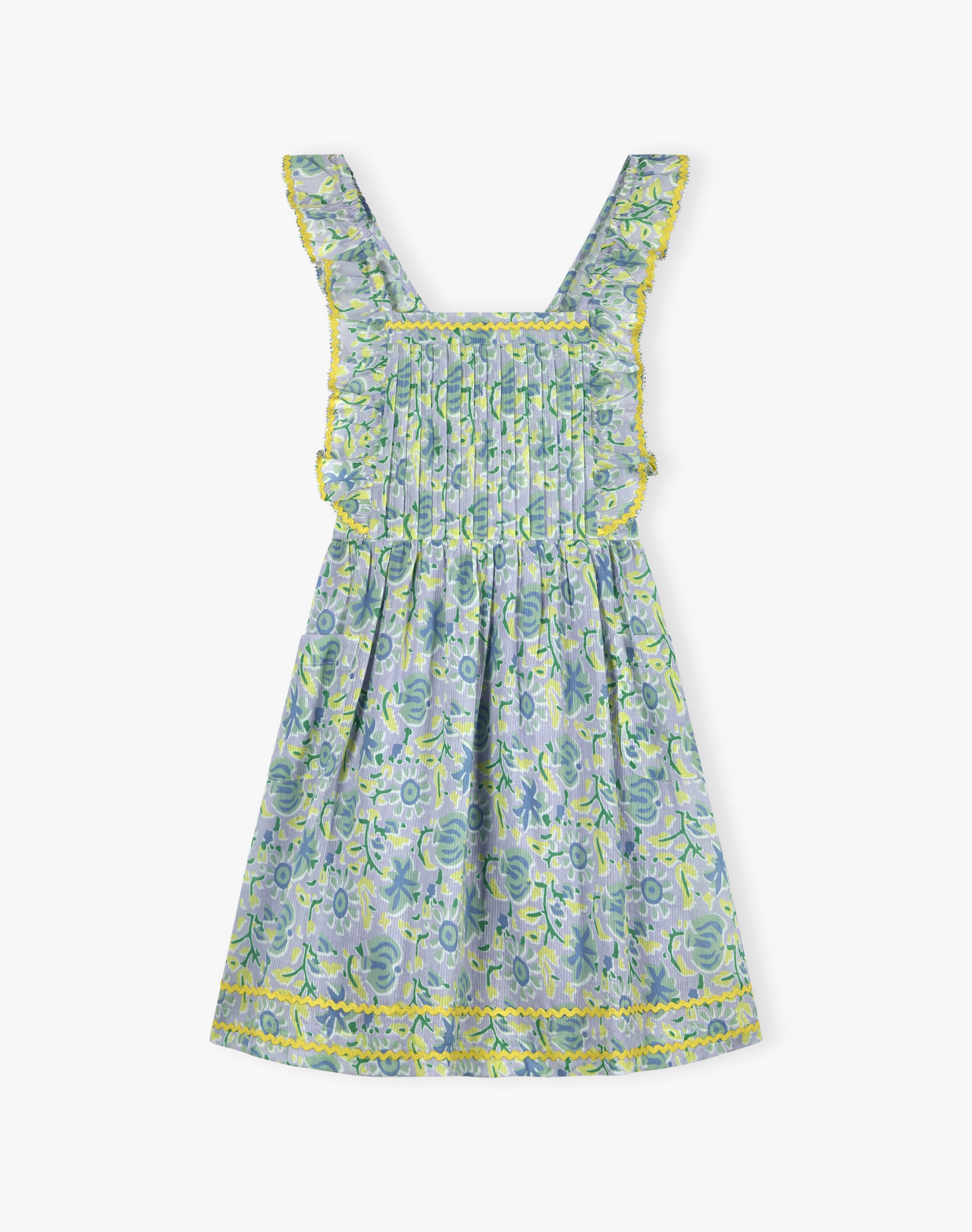 Organic Cotton Botanical Print Dress