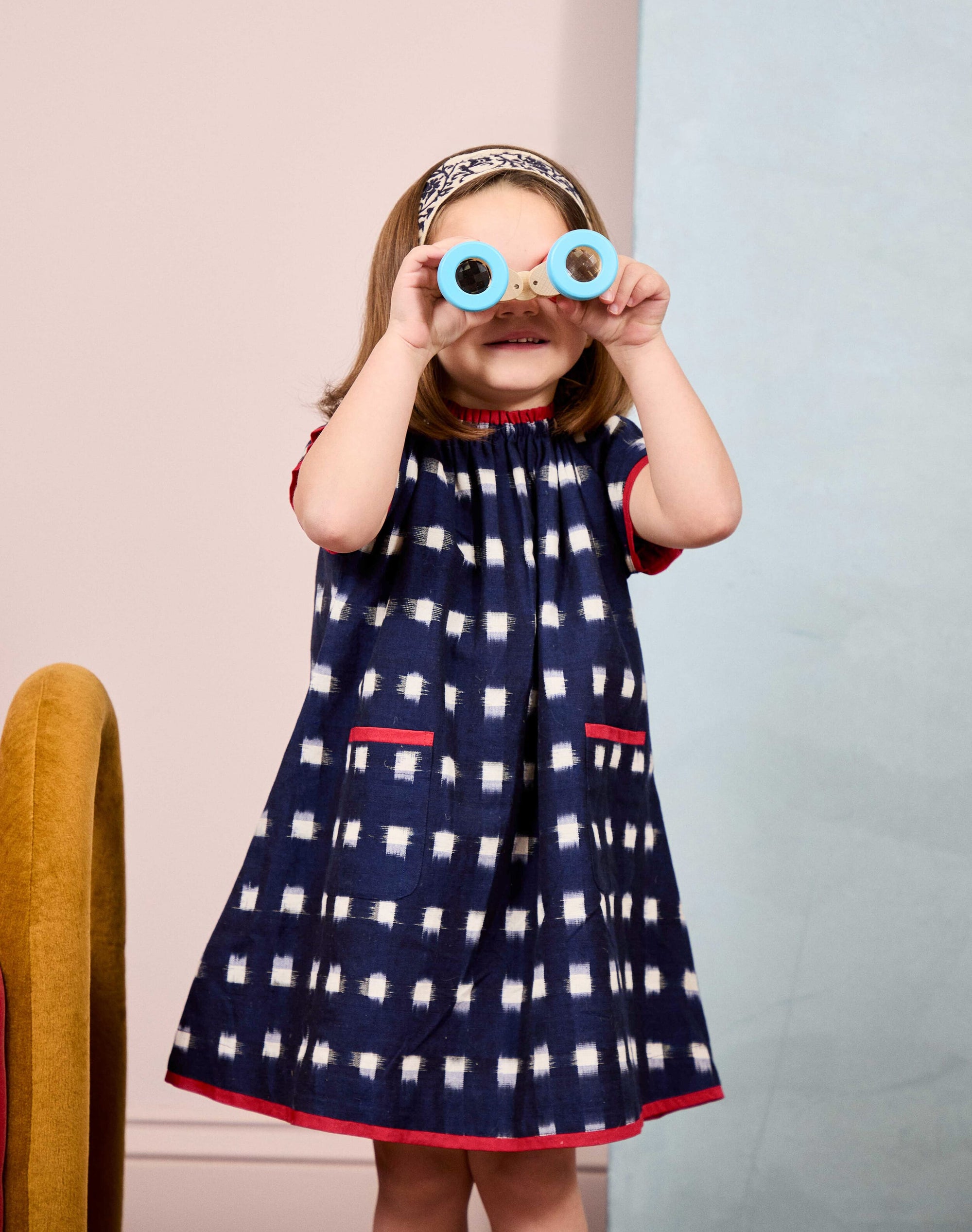 Cotton Ikat Dress