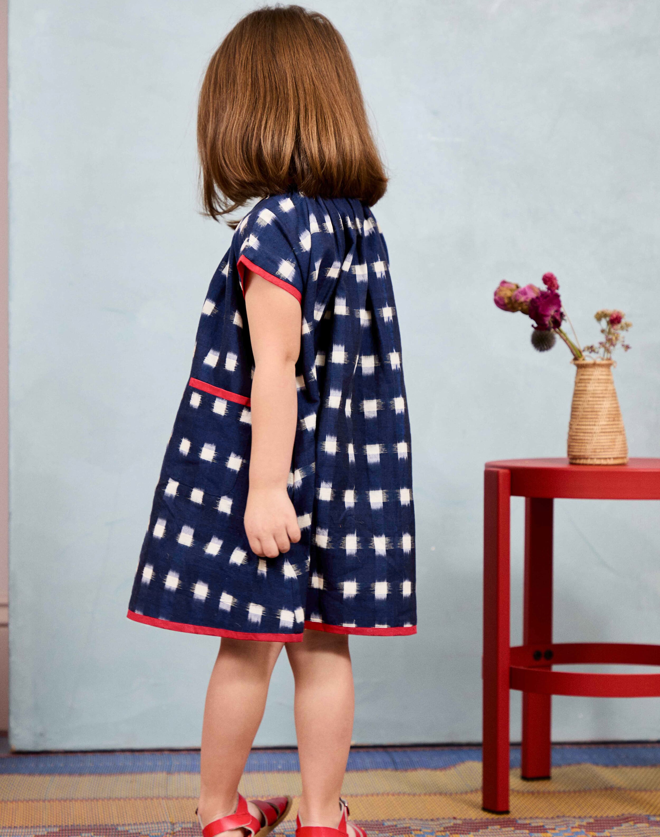 Cotton Ikat Dress