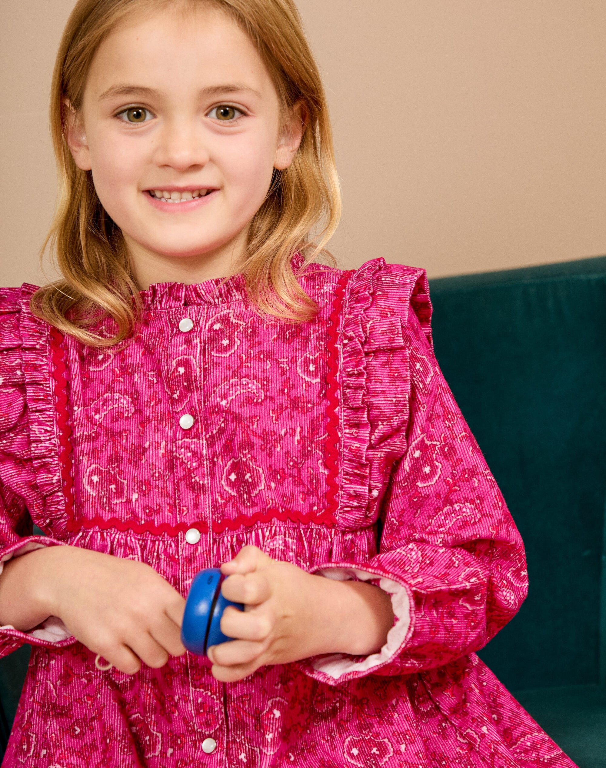 Organic Needlecord Dress