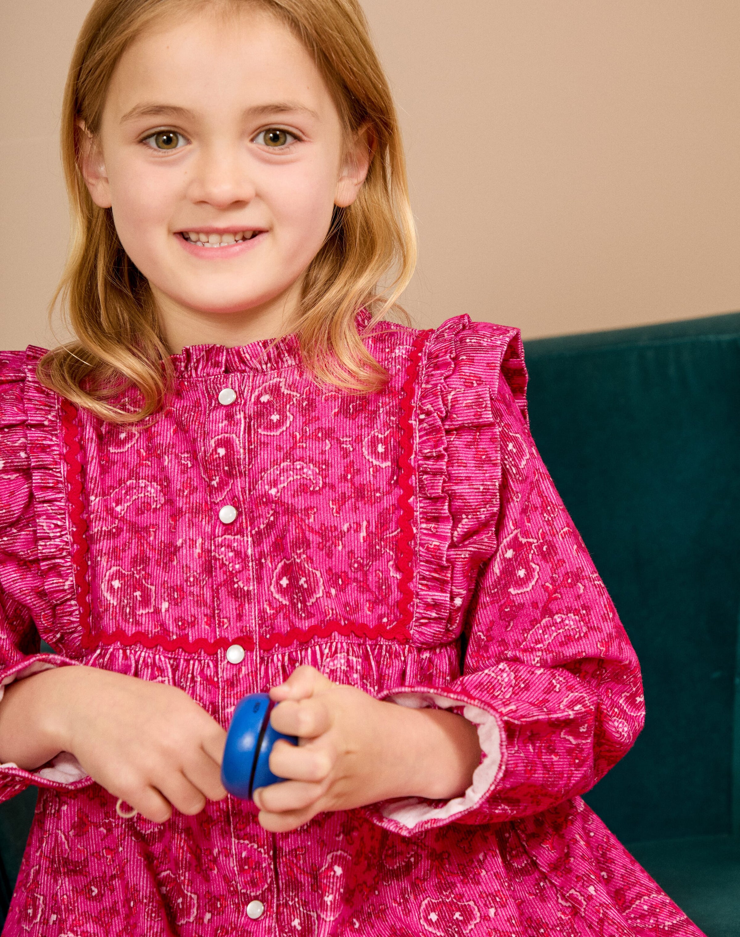 Organic Needlecord Dress
