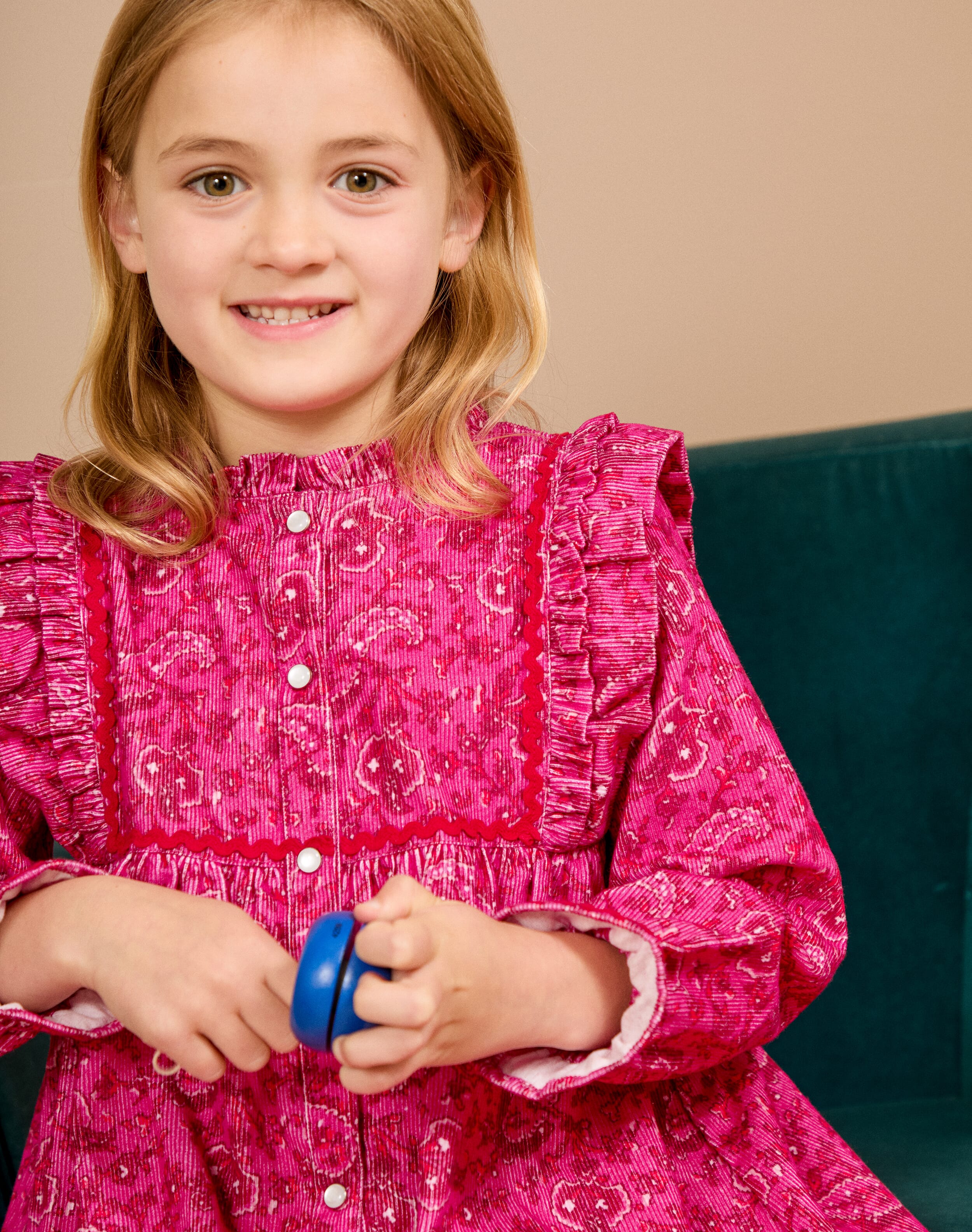 Organic Needlecord Dress