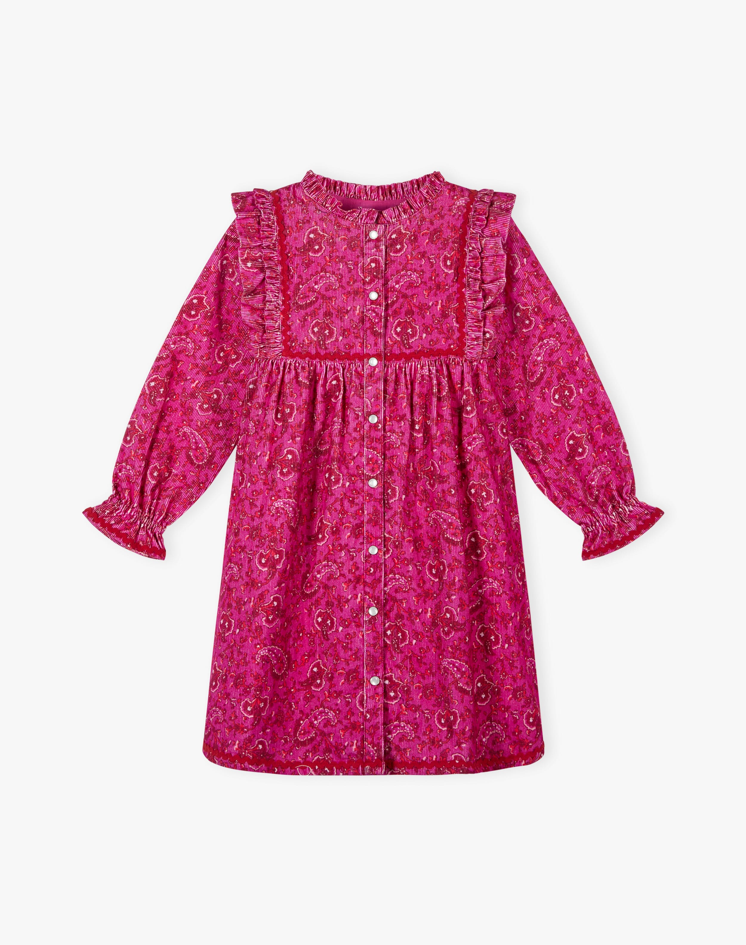 Organic Needlecord Dress