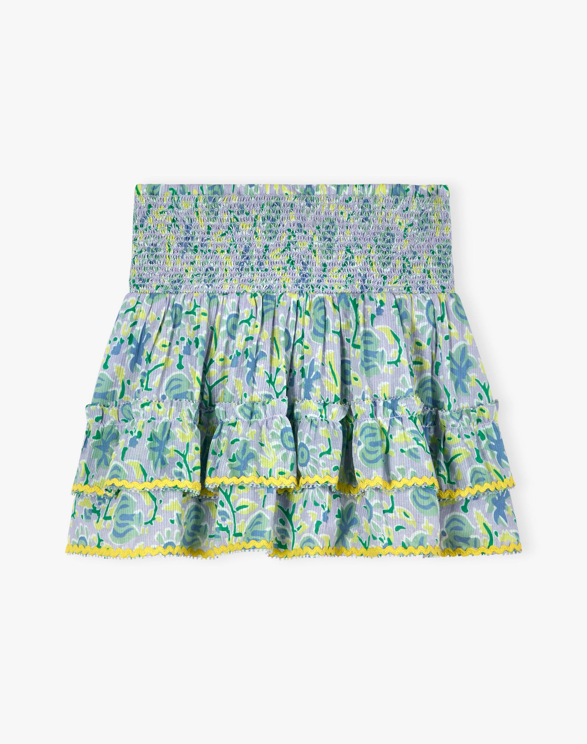 Organic Cotton Botanical Print Skirt