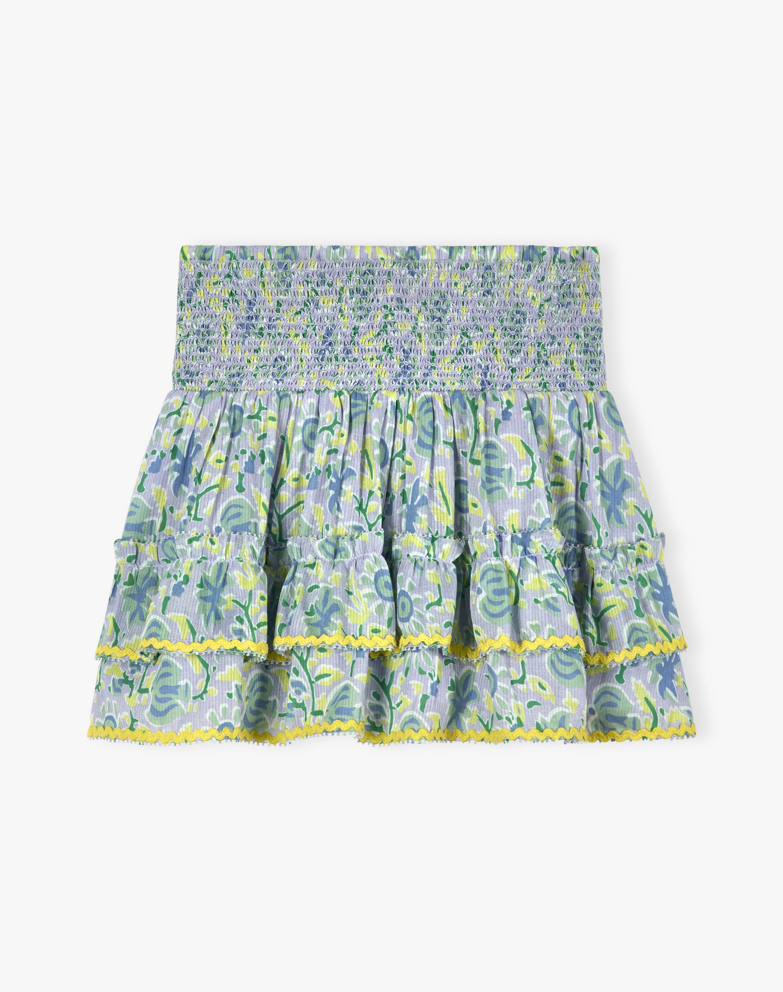 Organic Cotton Botanical Print Skirt
