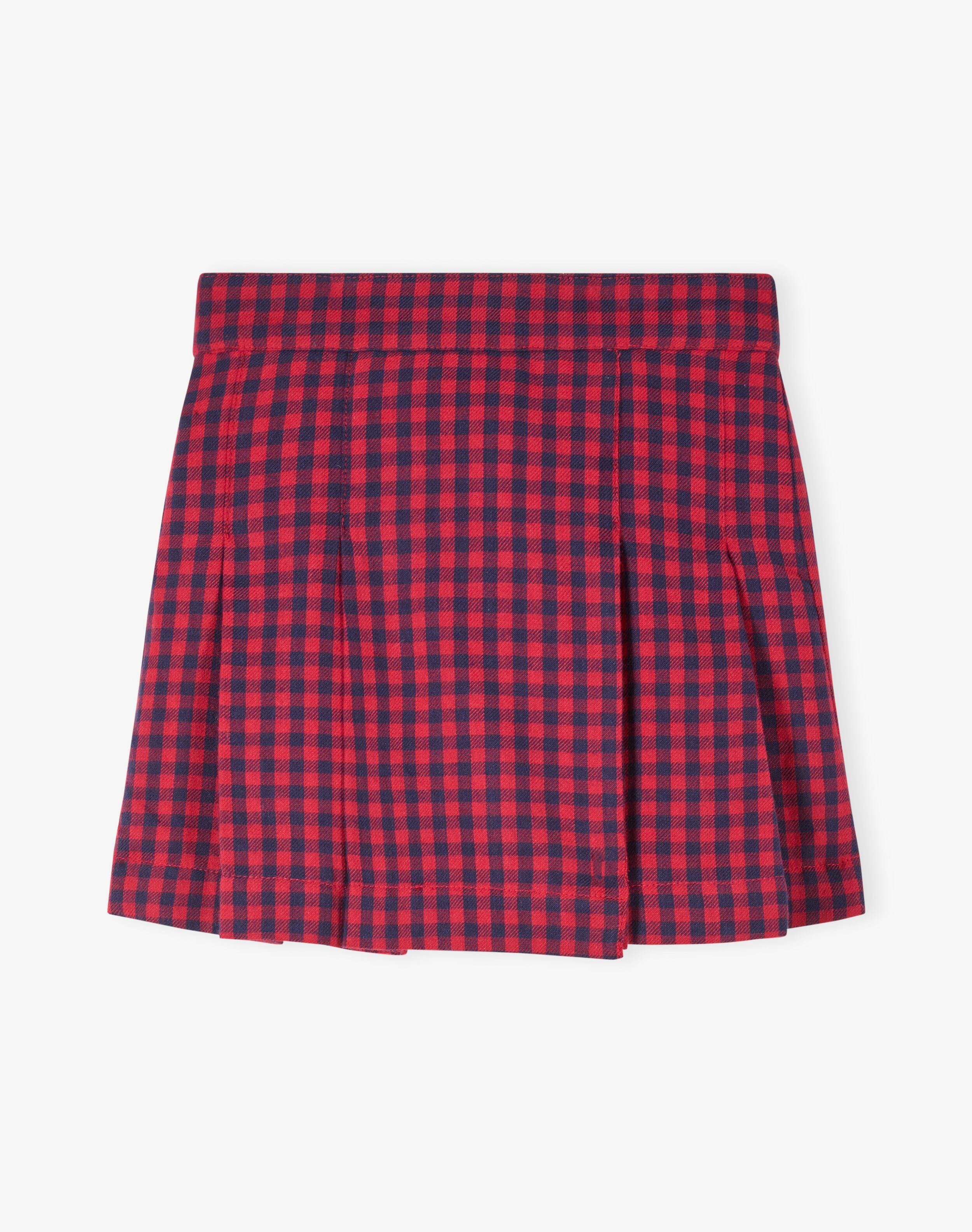 Brushed Cotton Gingham Kilt