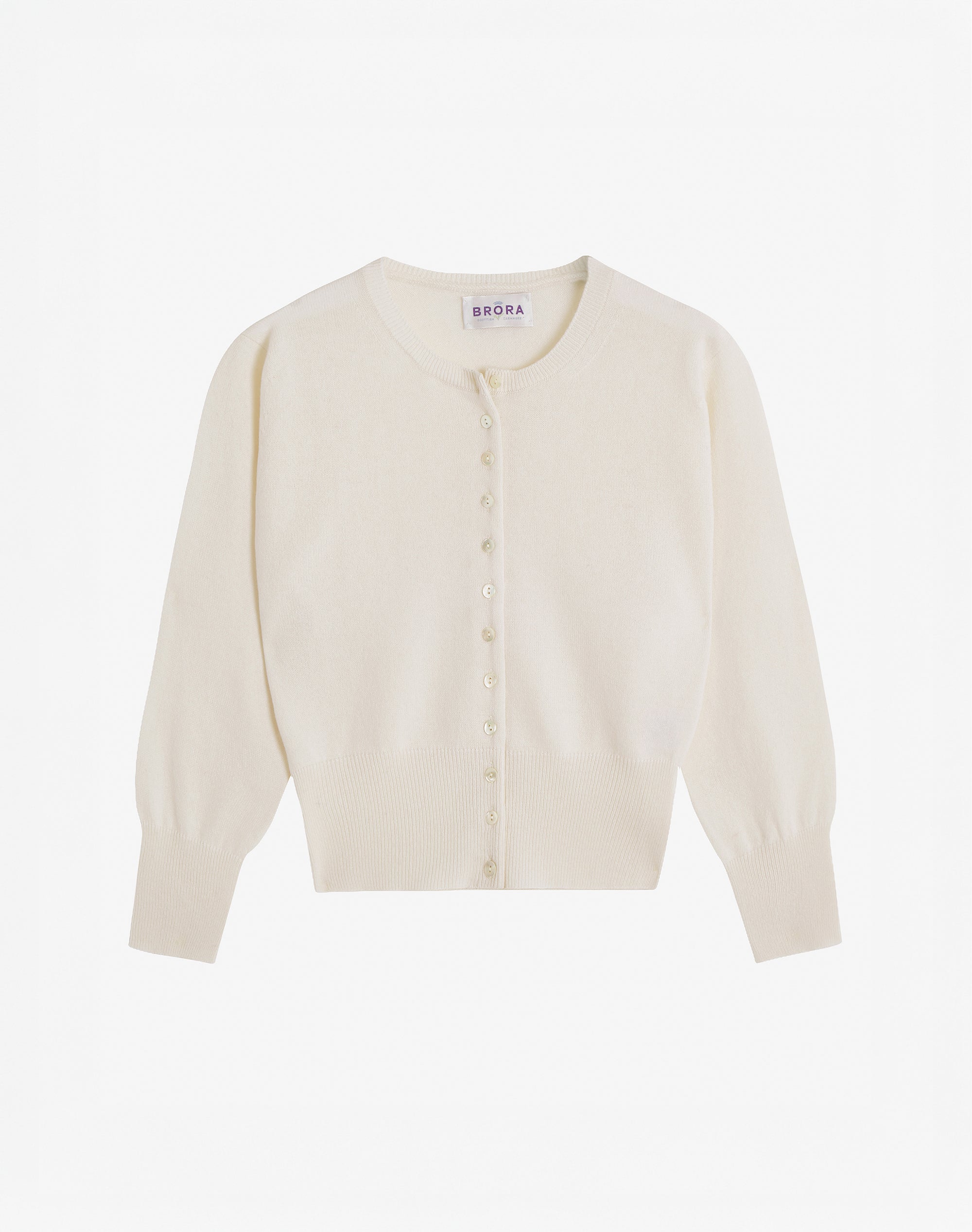 Cashmere Cropped Cardigan