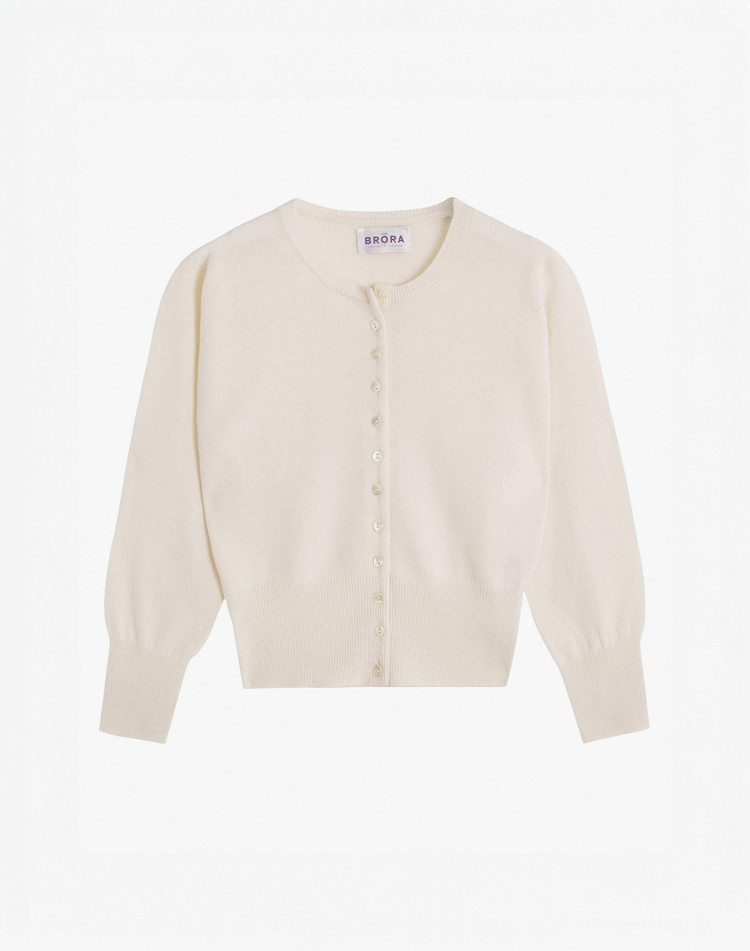 Cashmere Cropped Cardigan